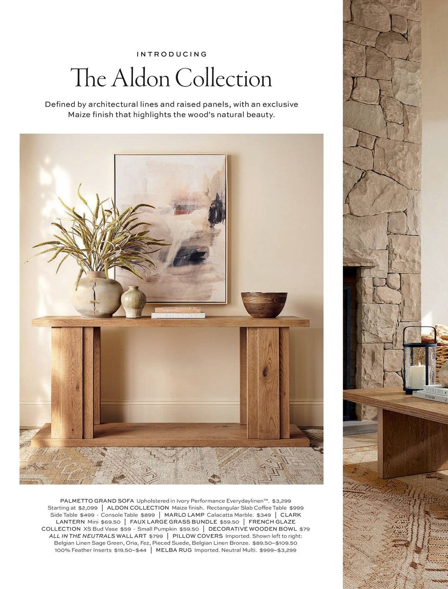 Pottery Barn flyer
