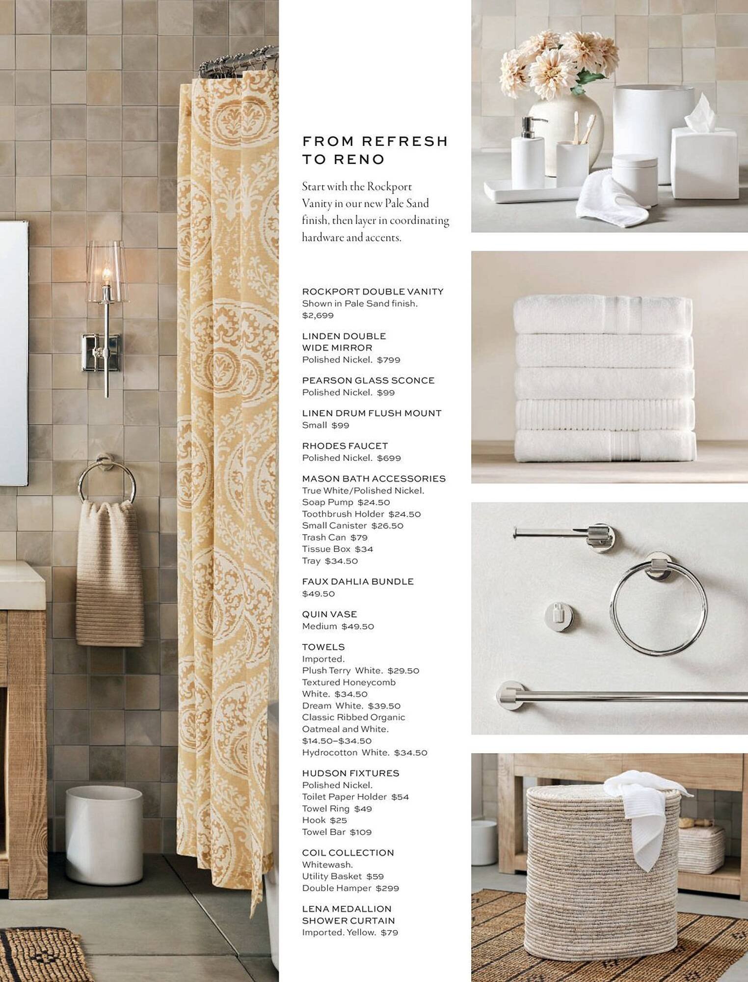 Pottery Barn flyer