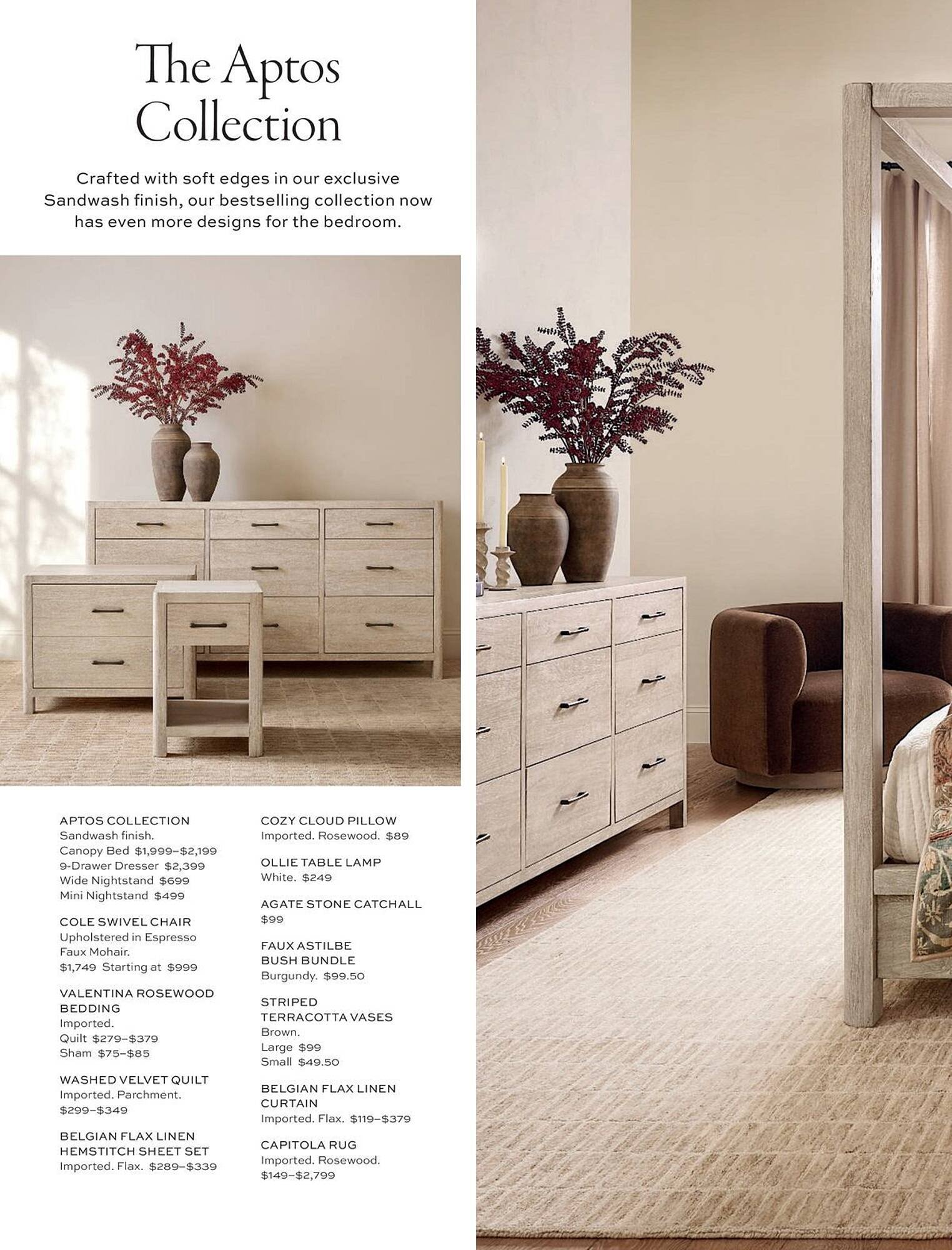 Pottery Barn flyer