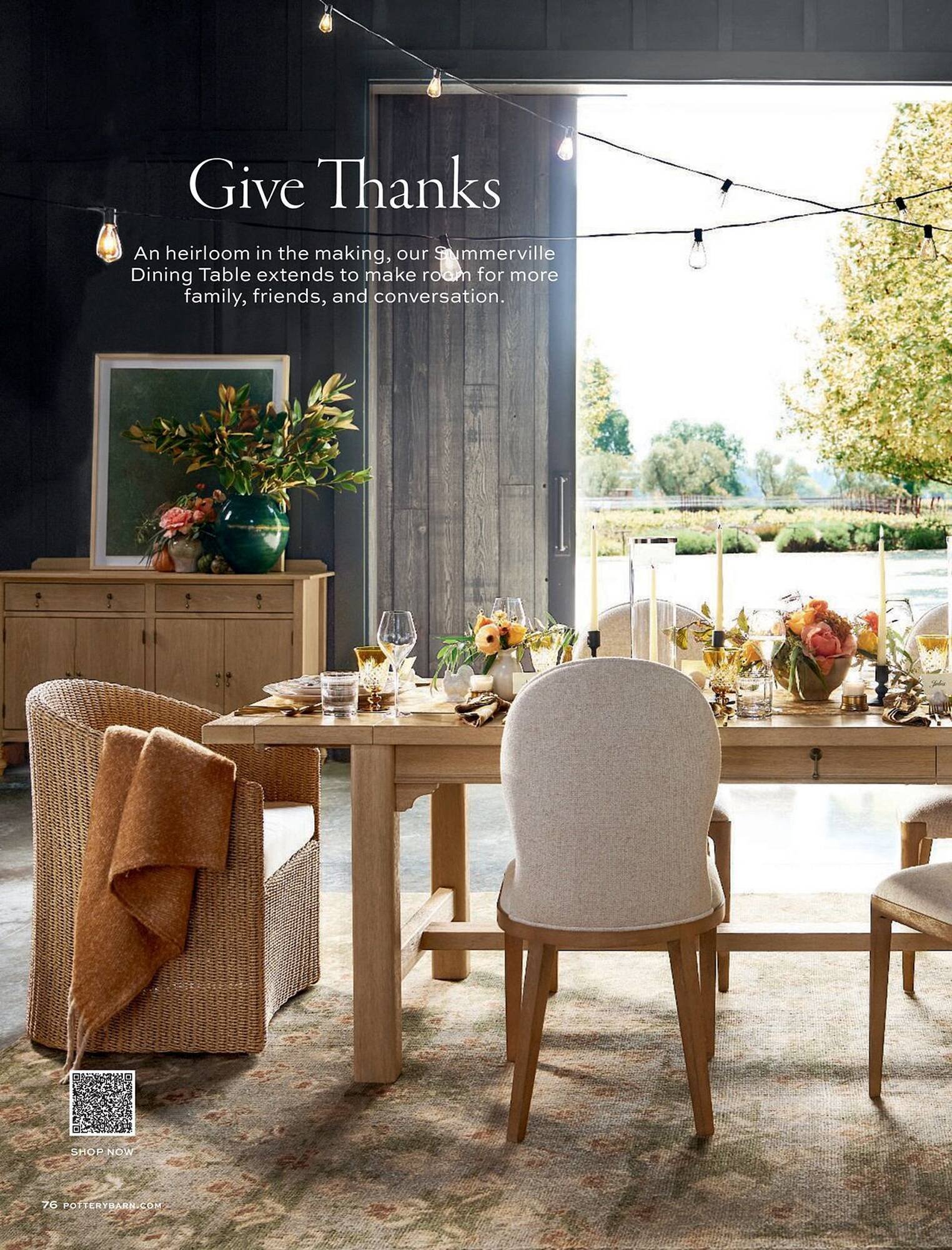 Pottery Barn flyer