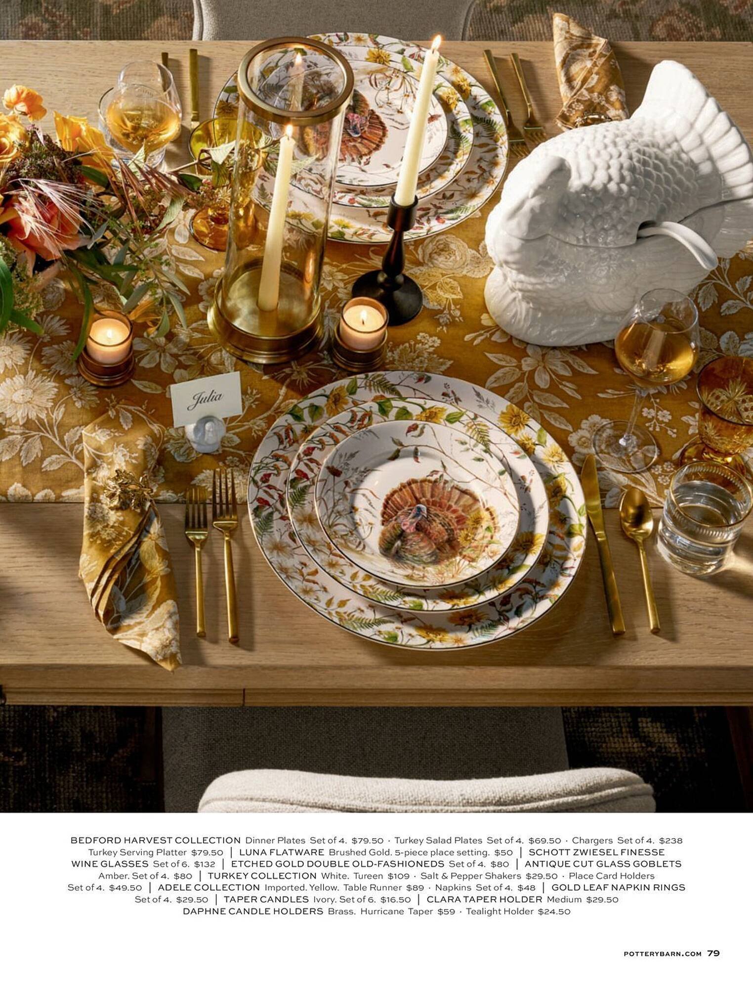 Pottery Barn flyer