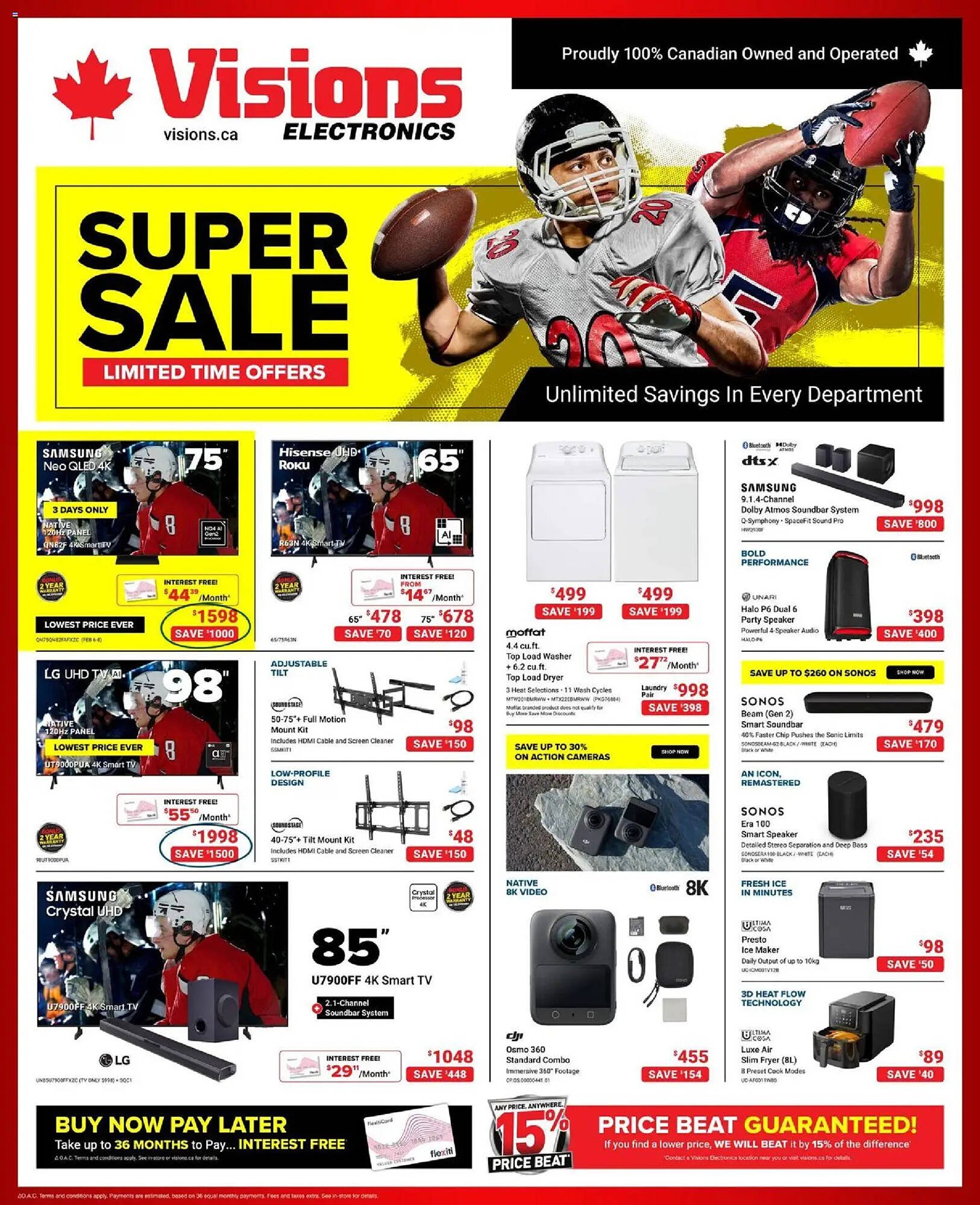 Visions Electronics flyer (2026-02-06 - 2026-02-13) | 1