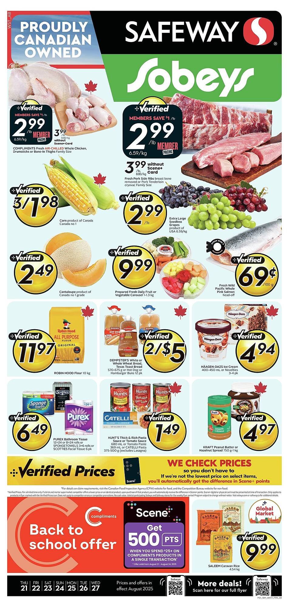 Sobeys flyer (2025-08-21 - 2025-08-28) | 1