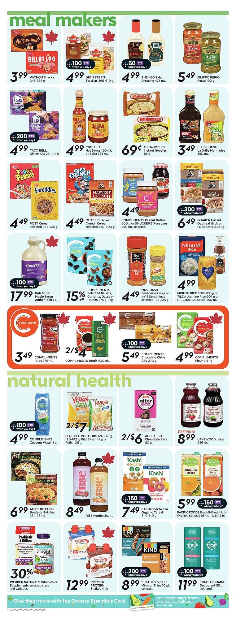 Sobeys flyer