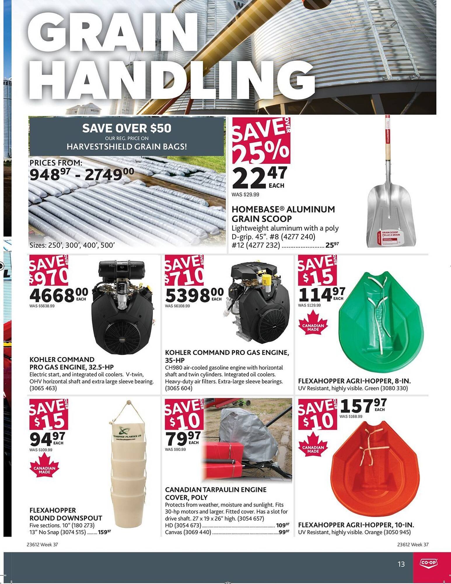 Co-Op Food flyer