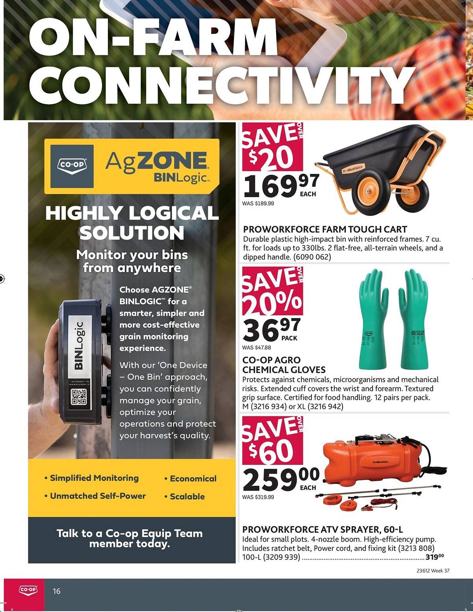 Co-Op Food flyer