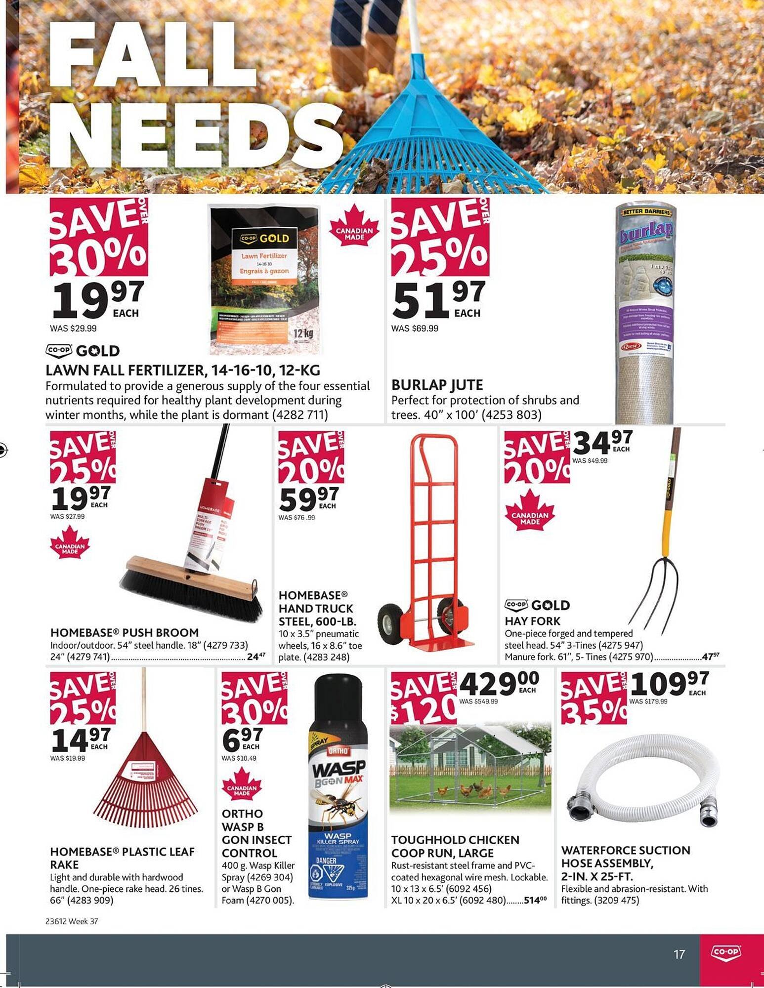 Co-Op Food flyer