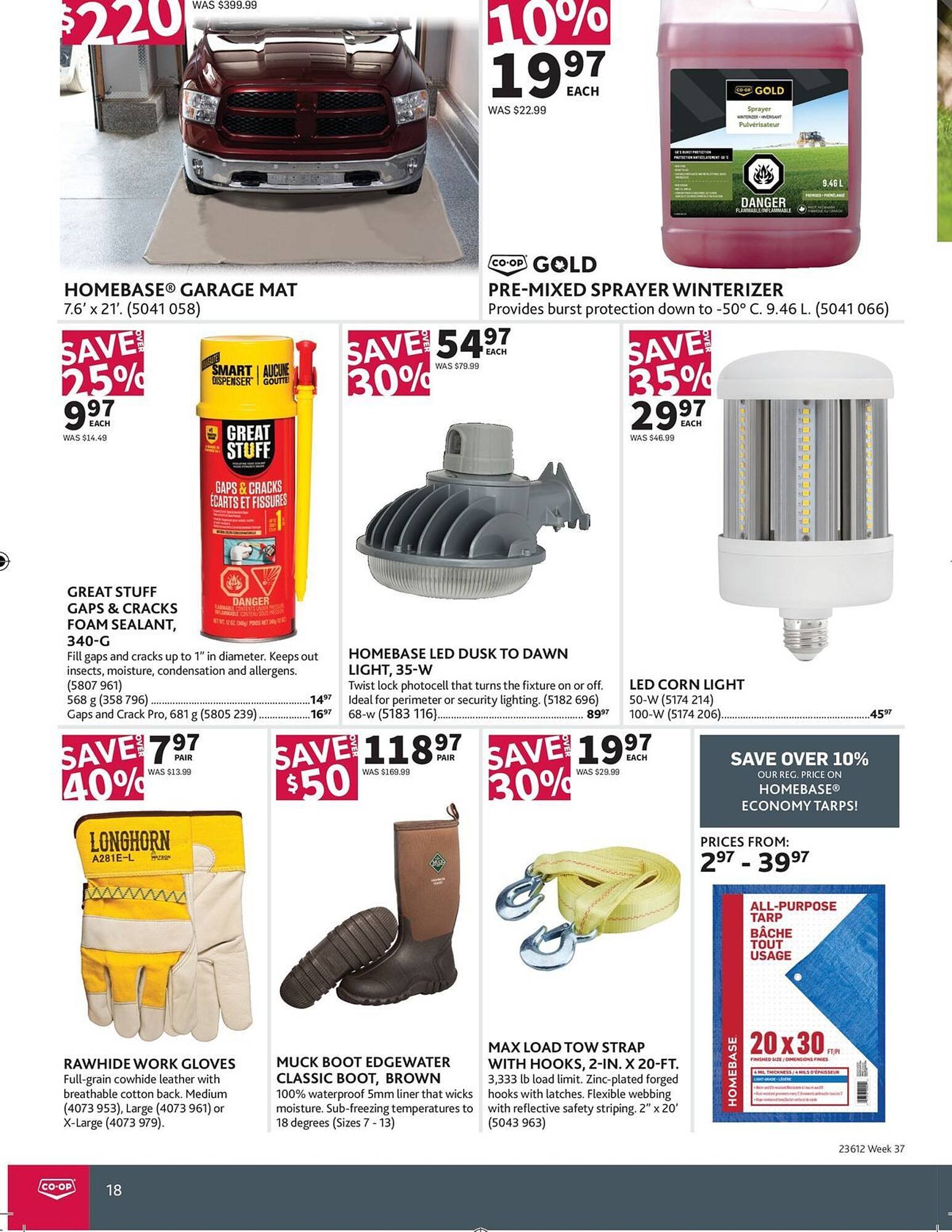Co-Op Food flyer