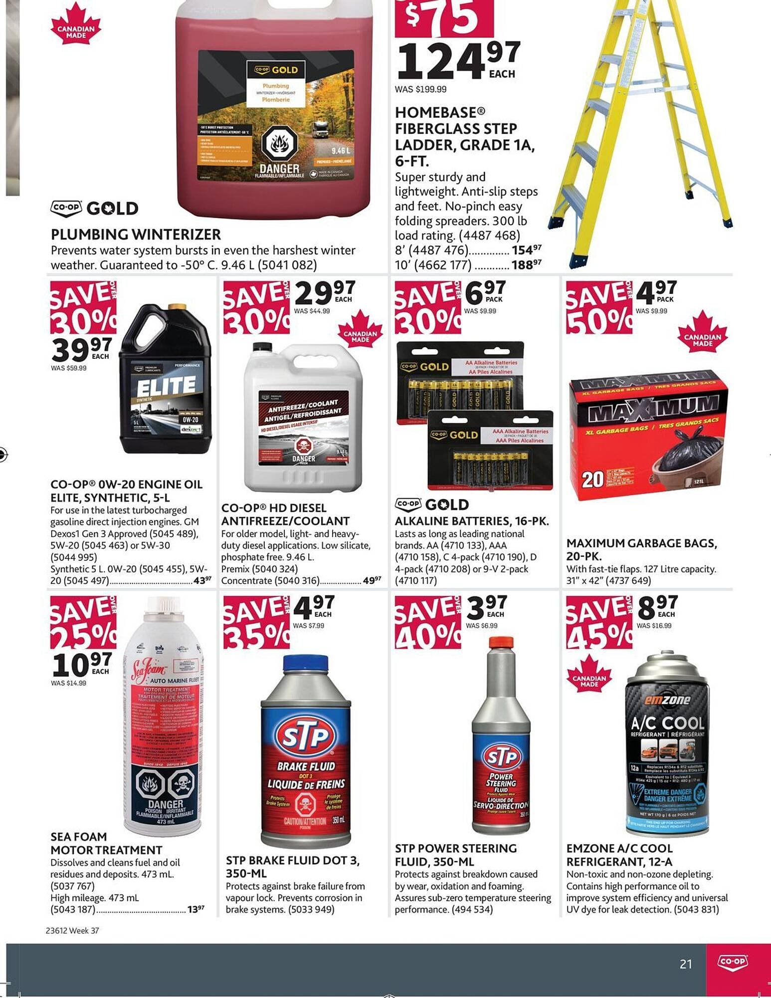 Co-Op Food flyer