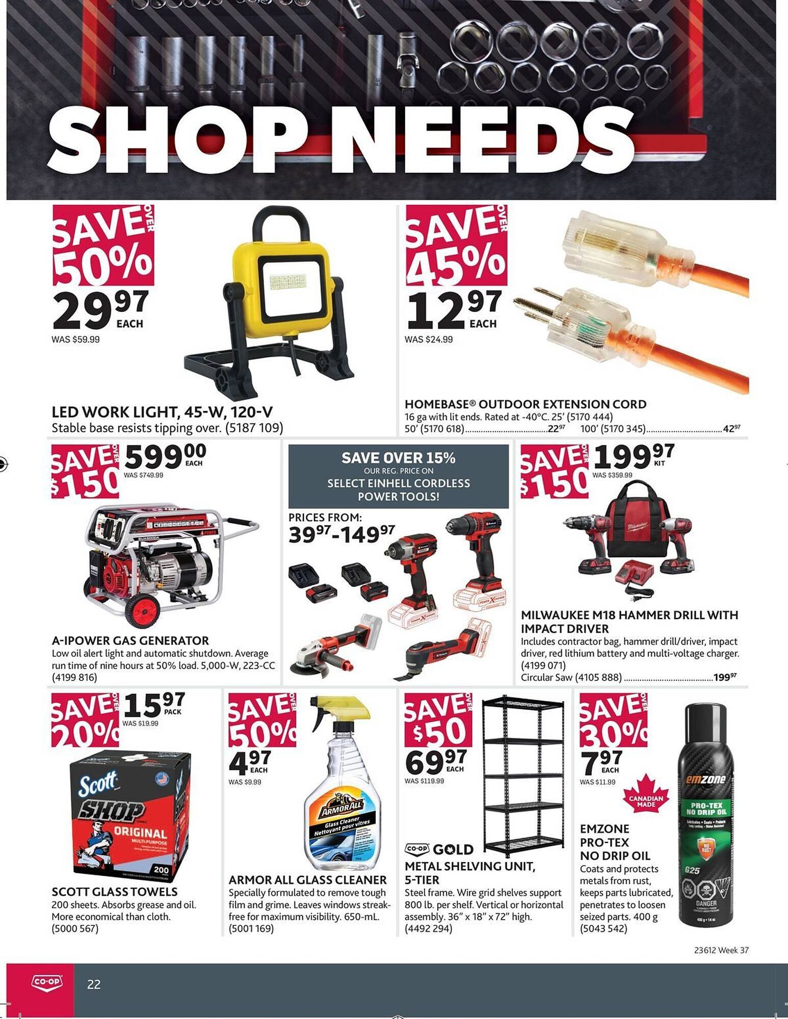 Co-Op Food flyer