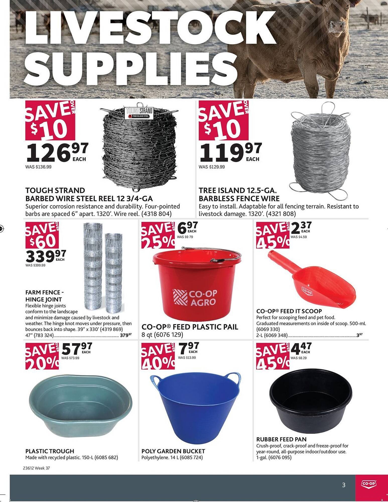 Co-Op Food flyer