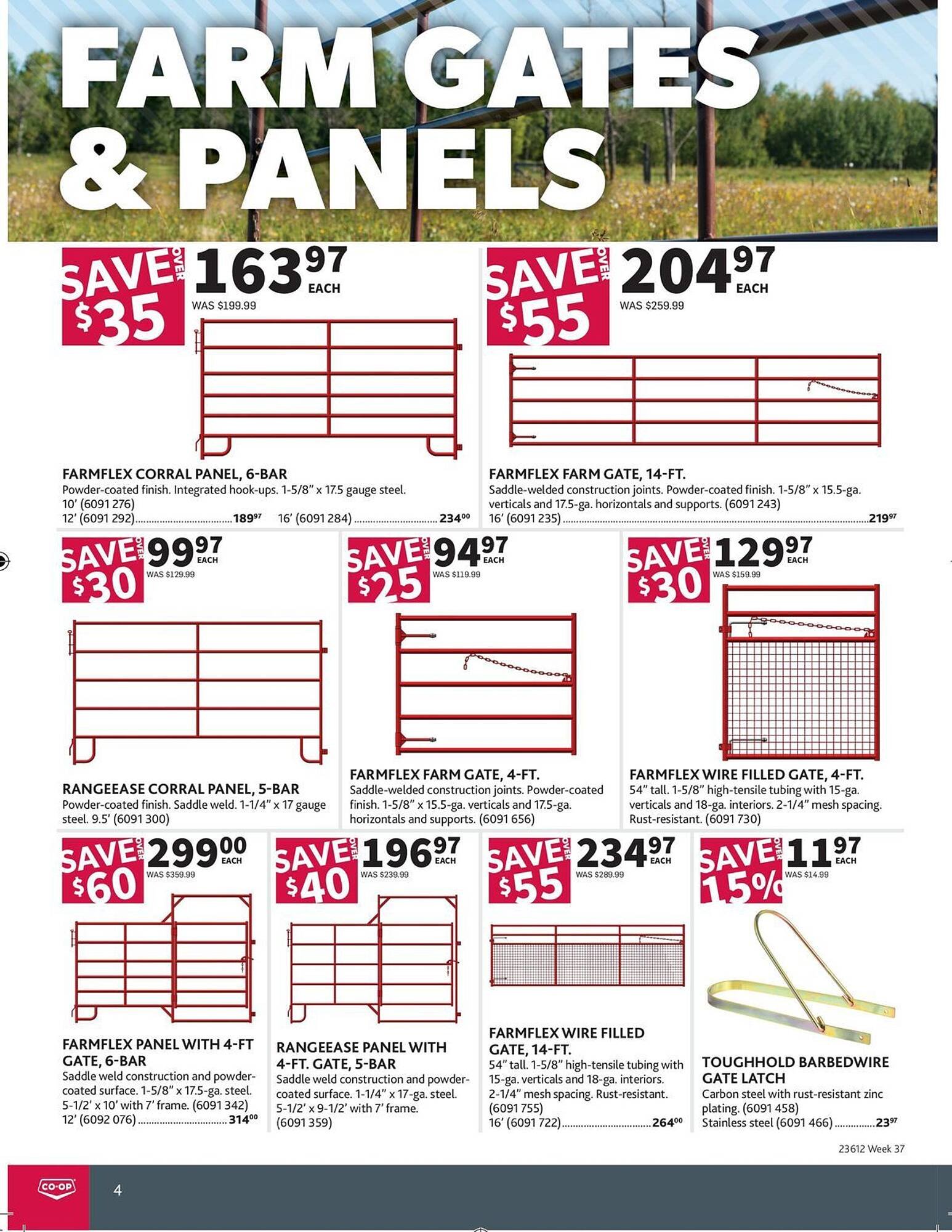 Co-Op Food flyer
