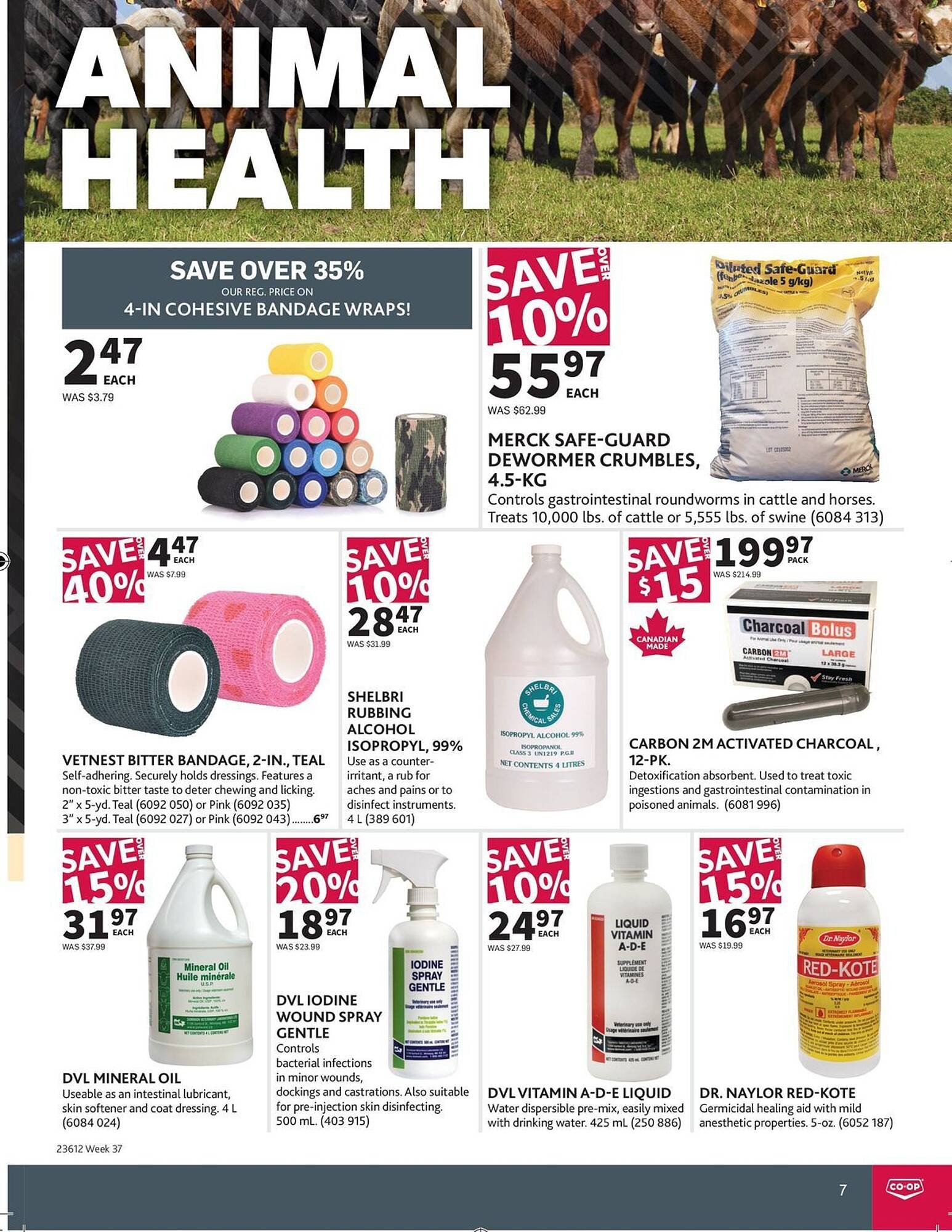 Co-Op Food flyer
