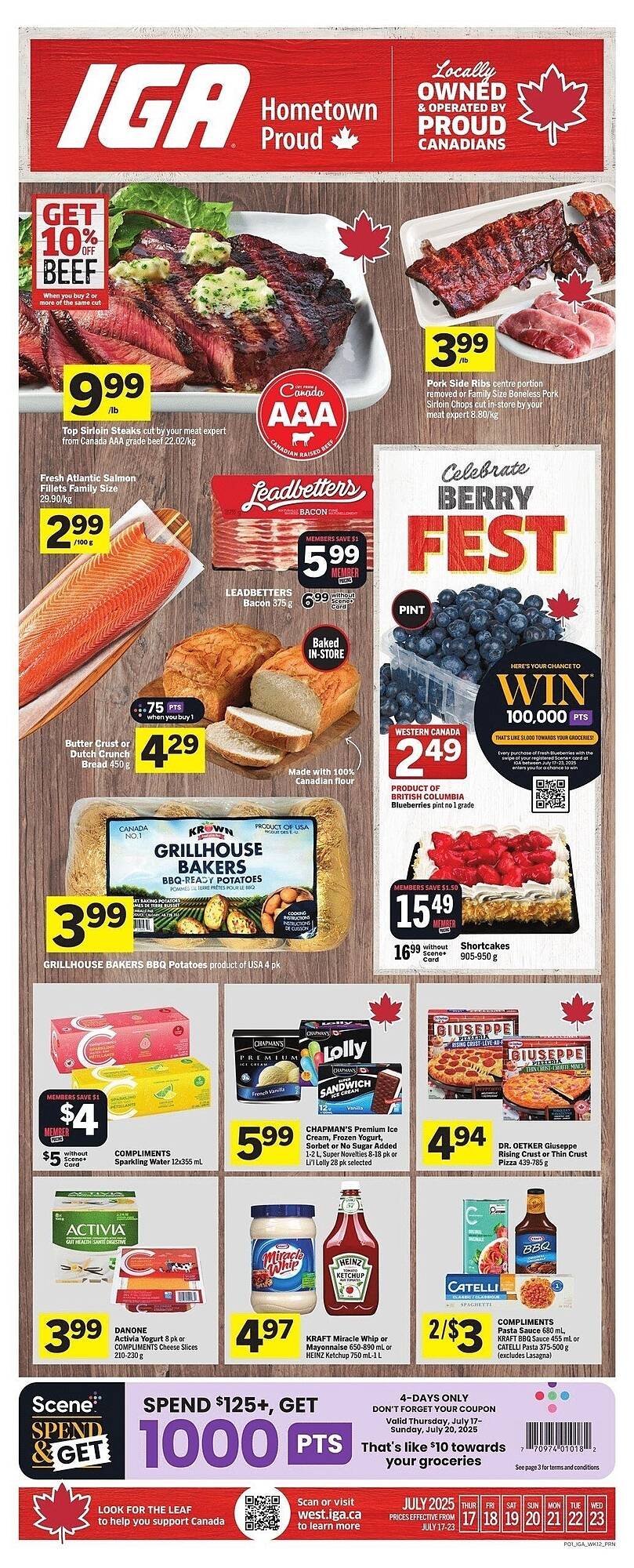 IGA flyer (2025-07-17 - 2025-07-30) | 1