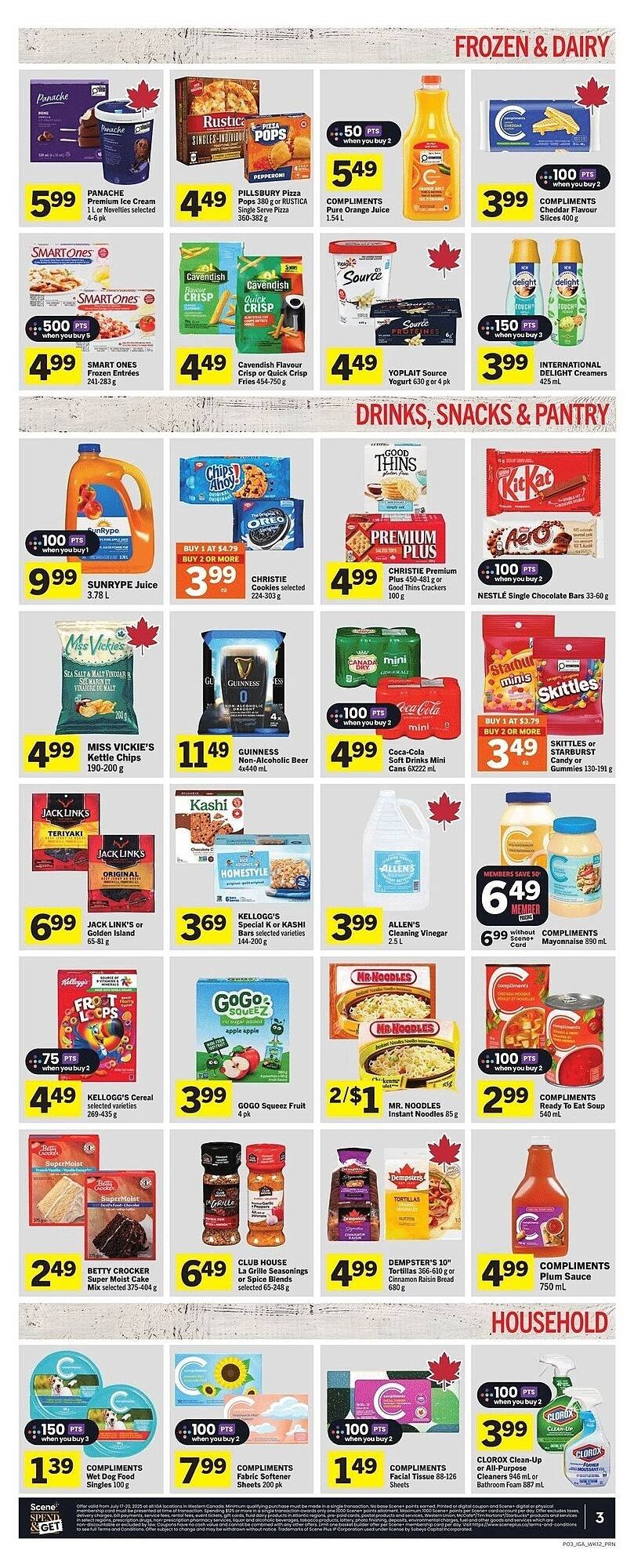 IGA flyer