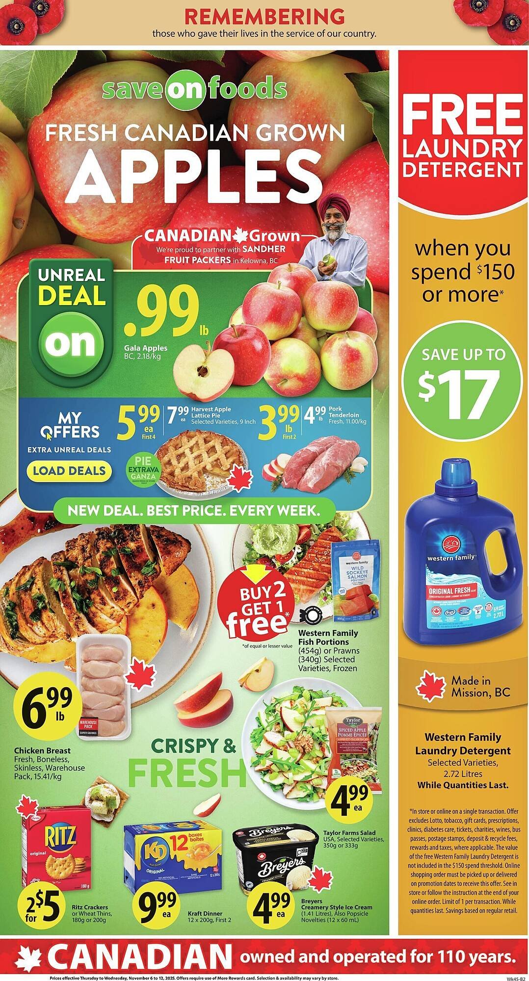 Save on Foods flyer (2025-11-06 - 2025-11-13) | 1