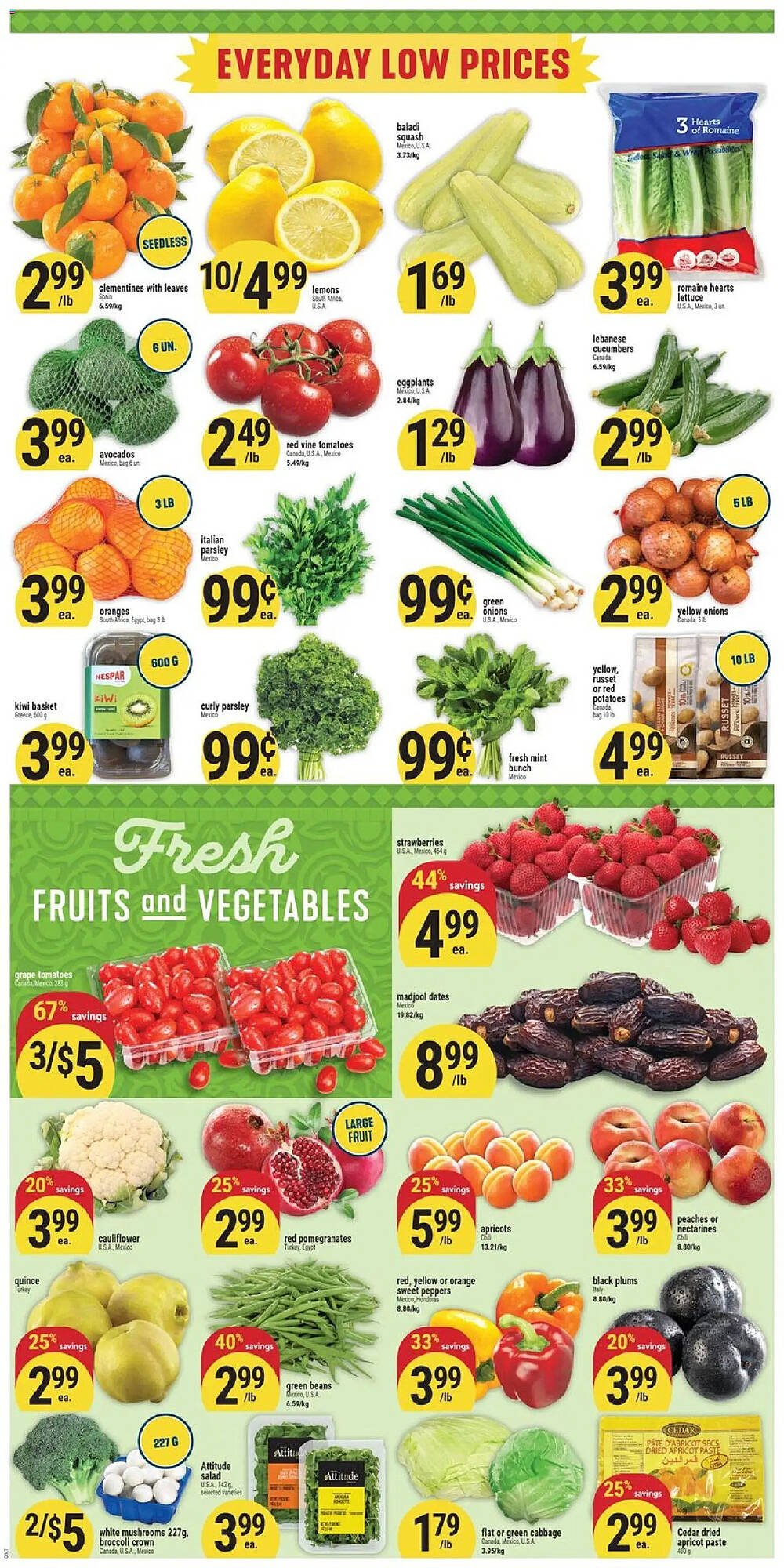 Marché Adonis flyer