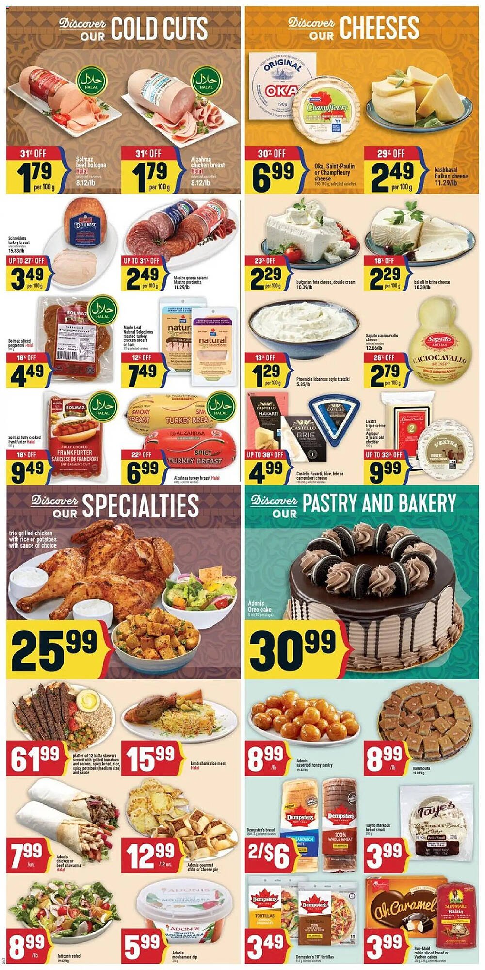 Marché Adonis flyer