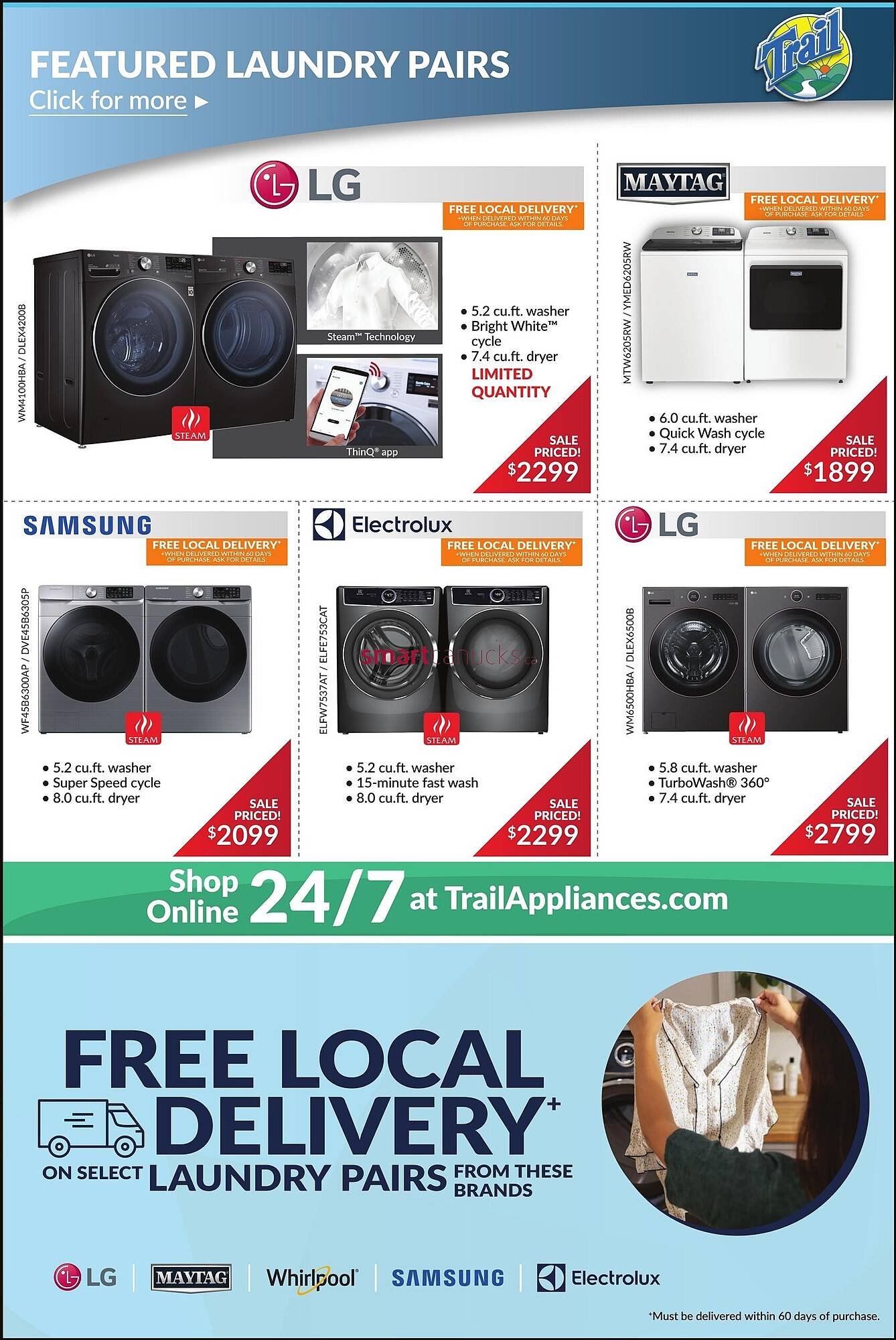 Trail Appliances flyer (2026-02-05 - 2026-02-08) | 7