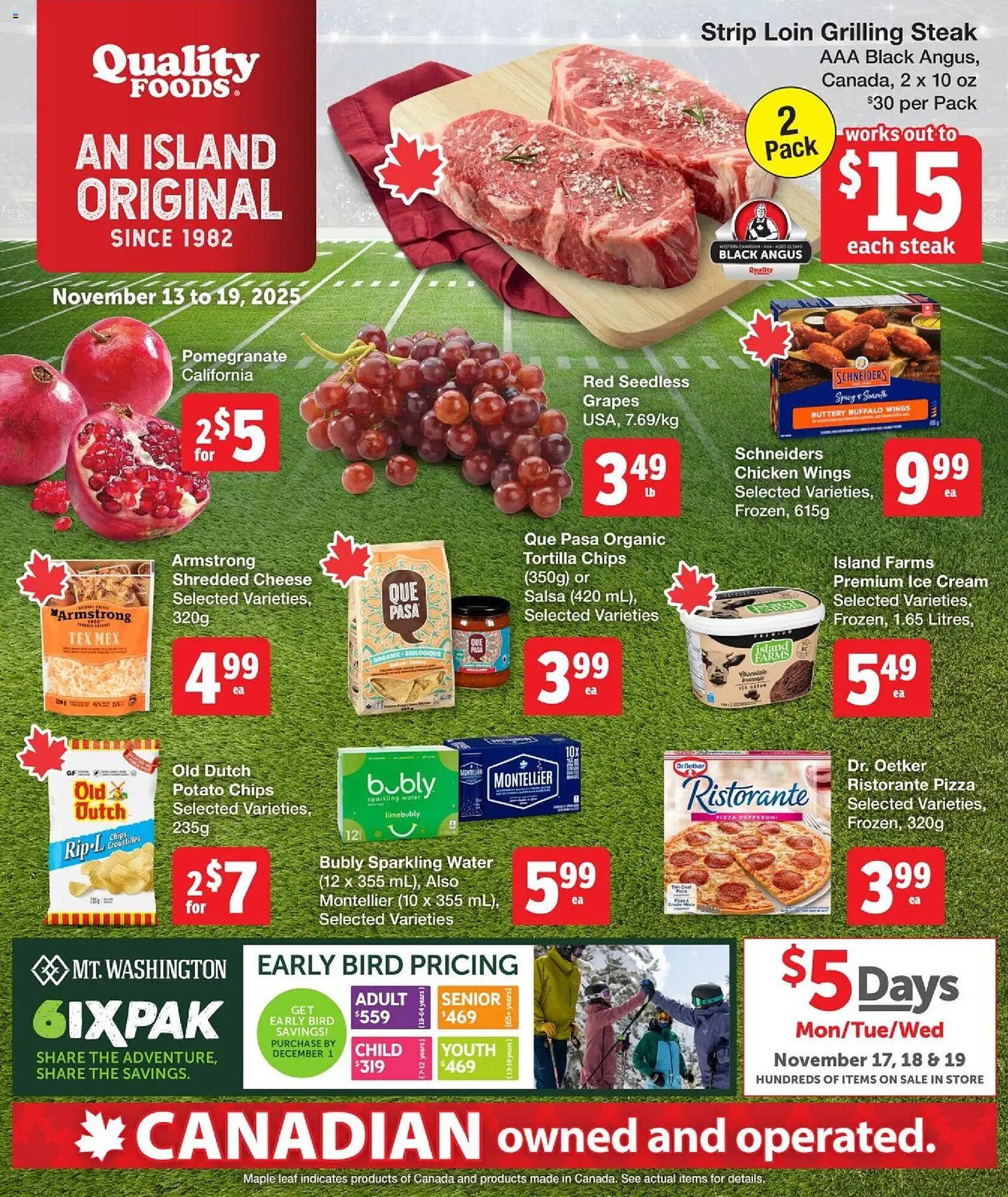 Quality Foods flyer (2025-11-13 - 2025-11-20) | 1