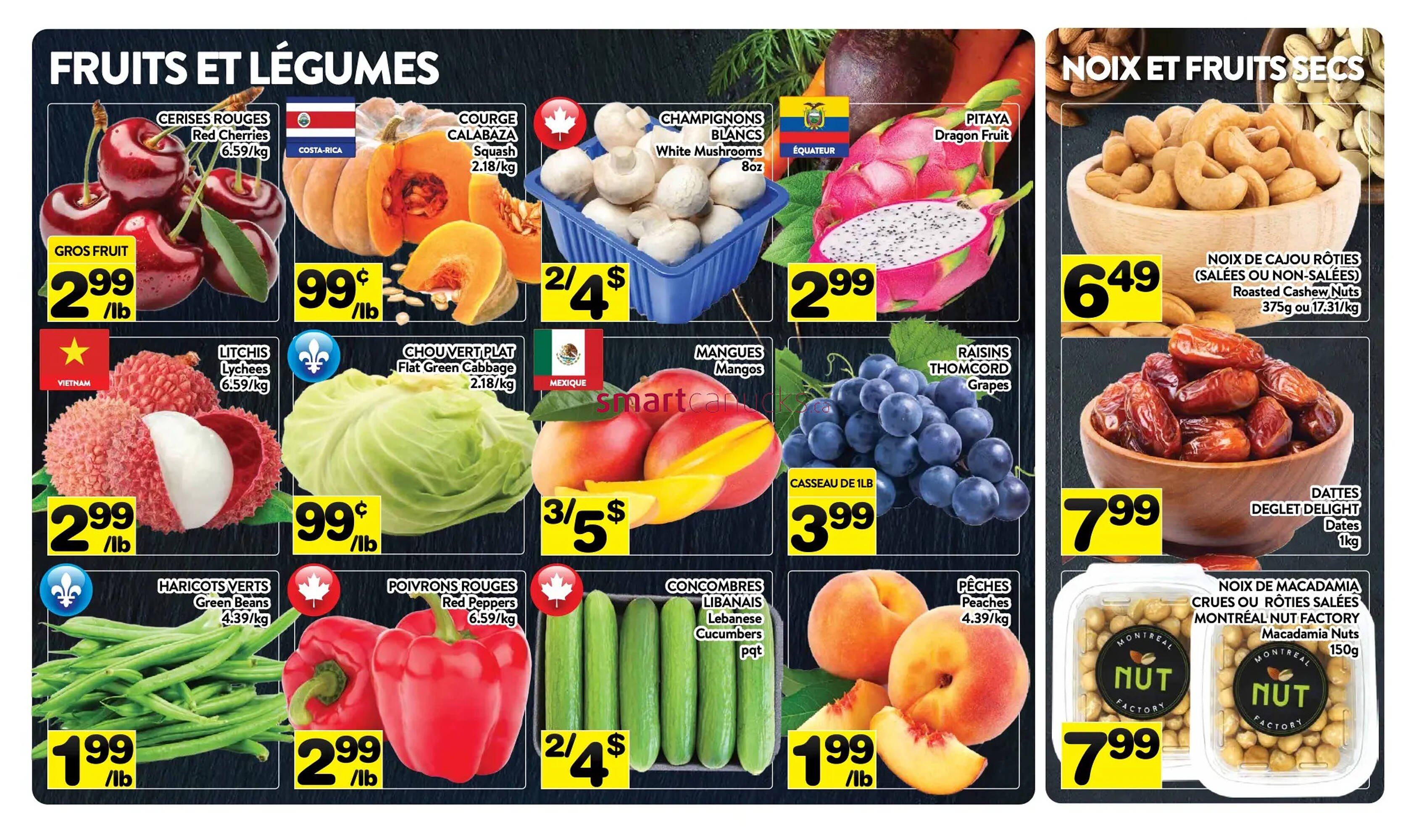 Supermarché PA flyer