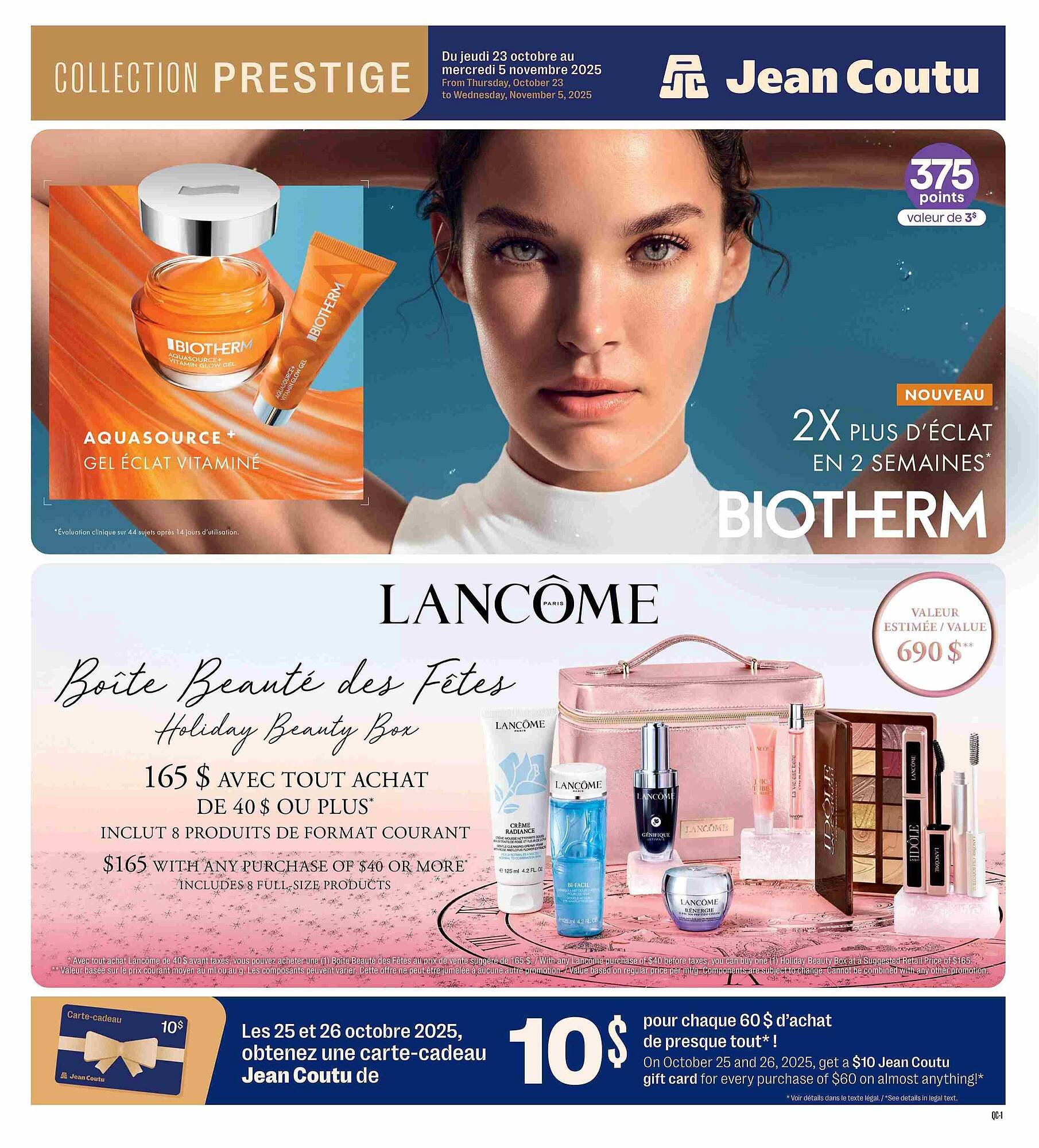 Jean Coutu flyer (2025-10-23 - 2025-10-29) | 1