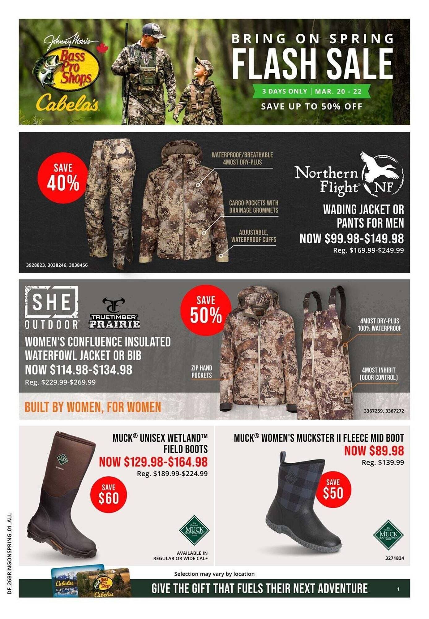 Cabela's flyer (2026-03-20 - 2026-03-27) | 1