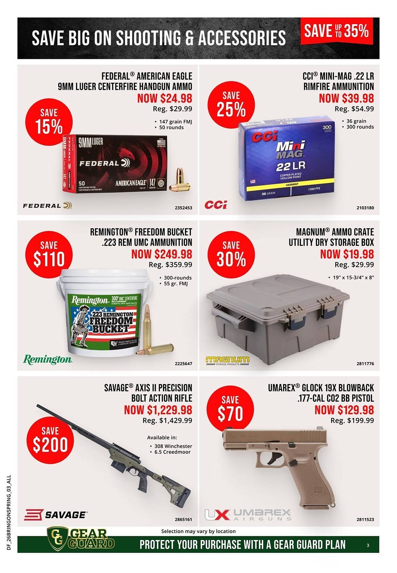 Cabela's flyer (2026-03-20 - 2026-03-27) | 3