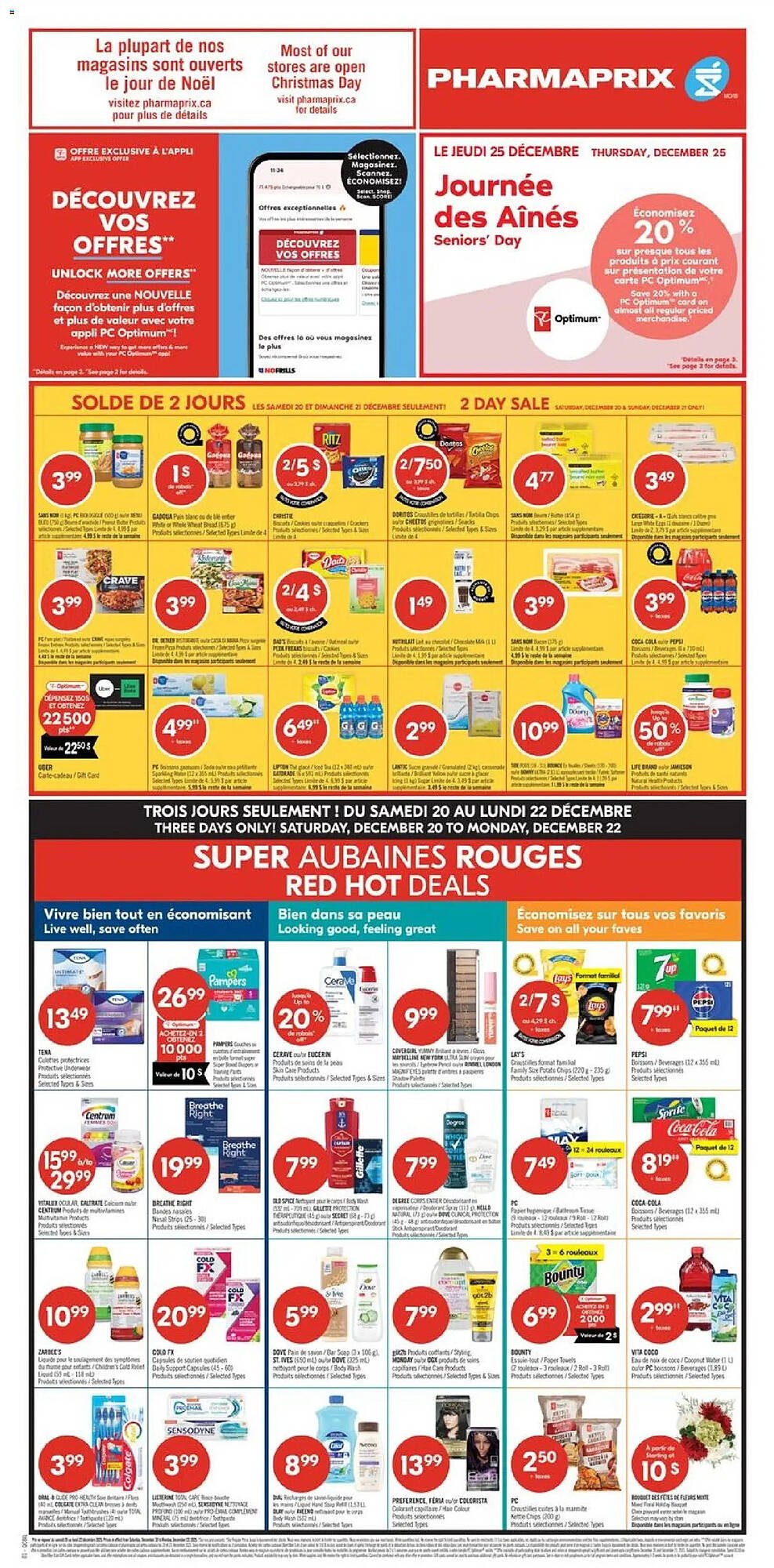 Pharmaprix flyer (2025-12-20 - 2025-12-23) | 2