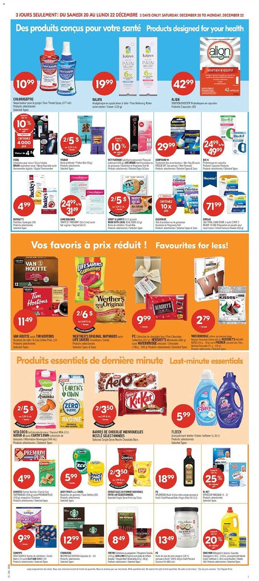 Pharmaprix flyer (2025-12-20 - 2025-12-23) | 12
