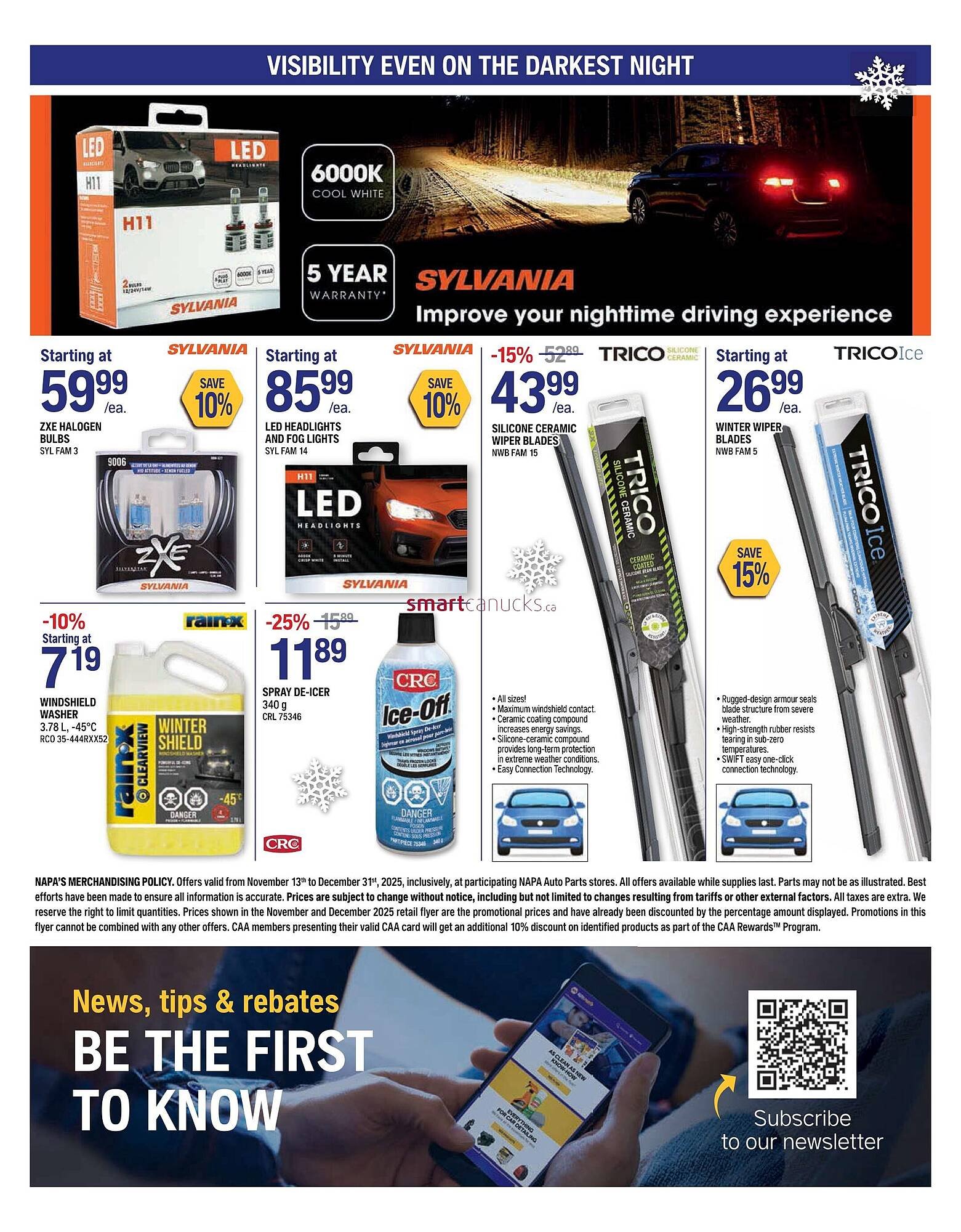 NAPA Auto Parts flyer (2025-11-16 - 2025-11-22) | 12