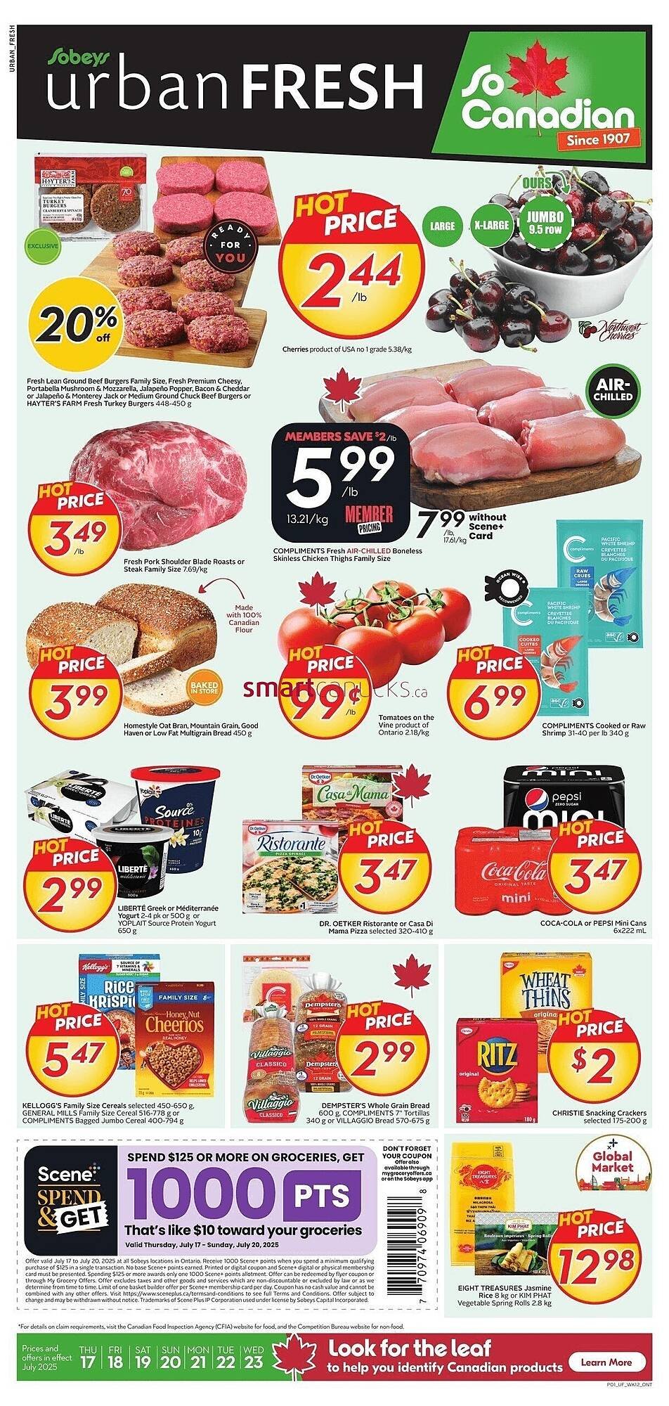 Sobeys flyer (2025-07-17 - 2025-07-23) | 1