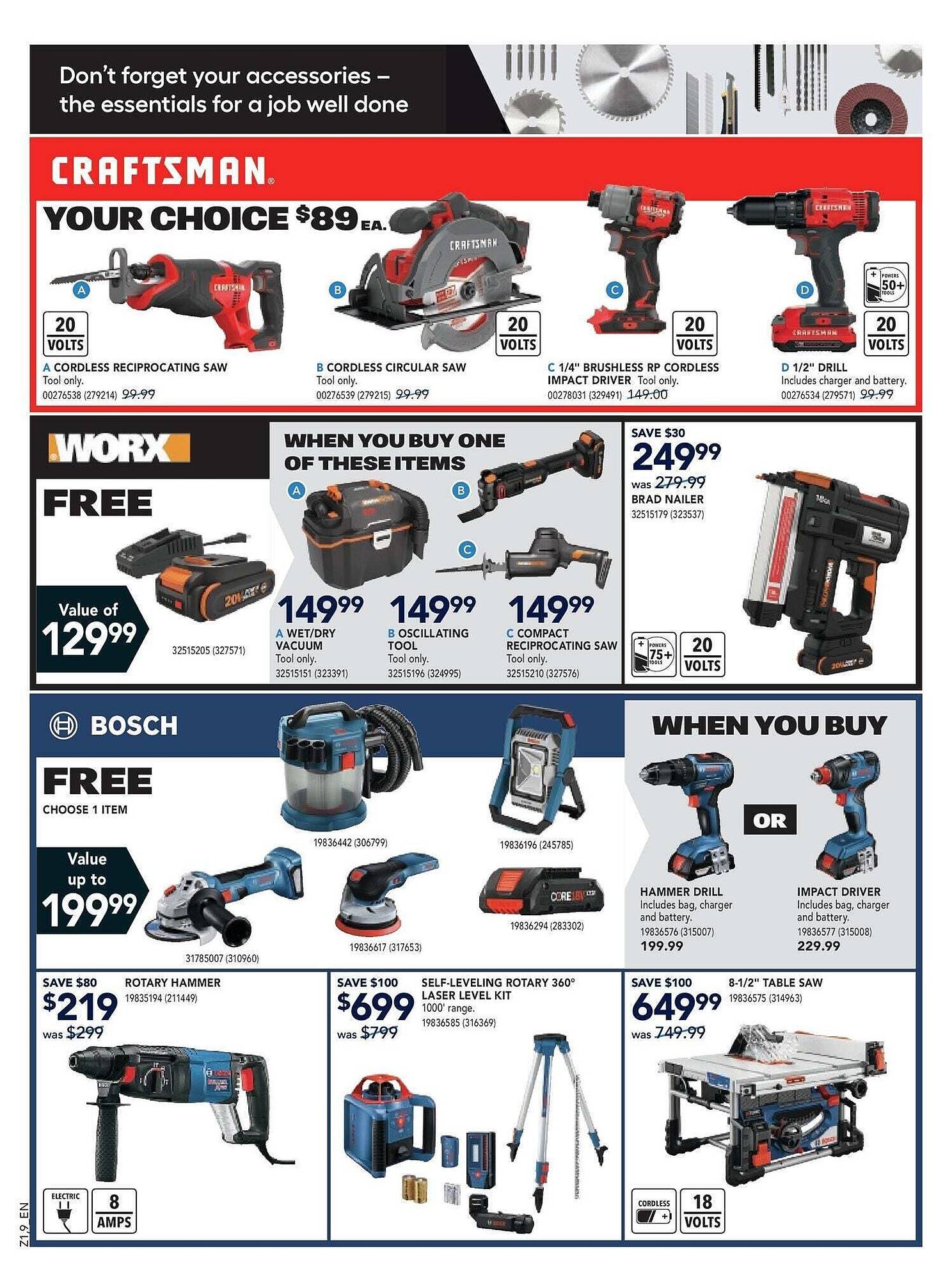 RONA flyer