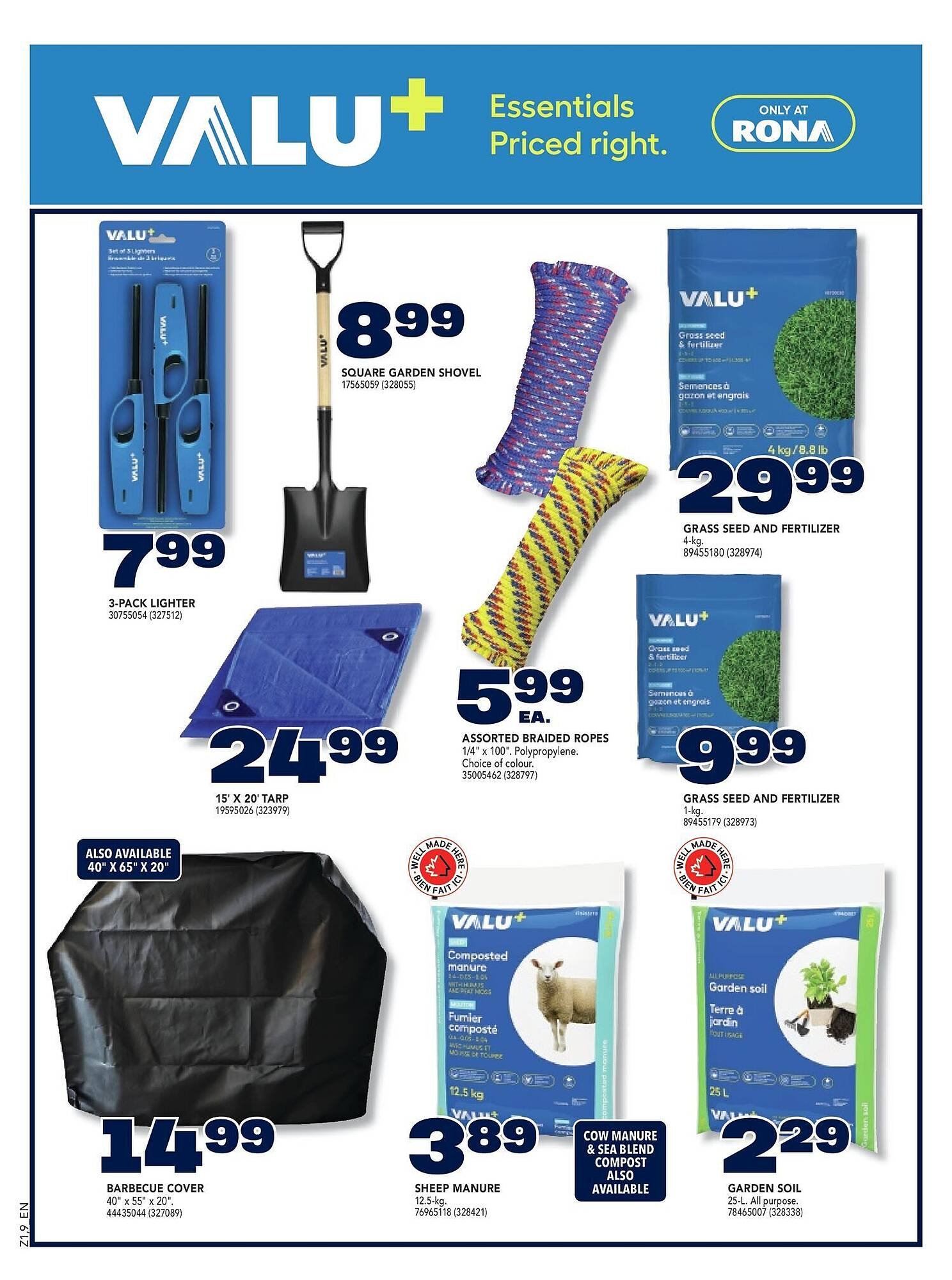 RONA flyer