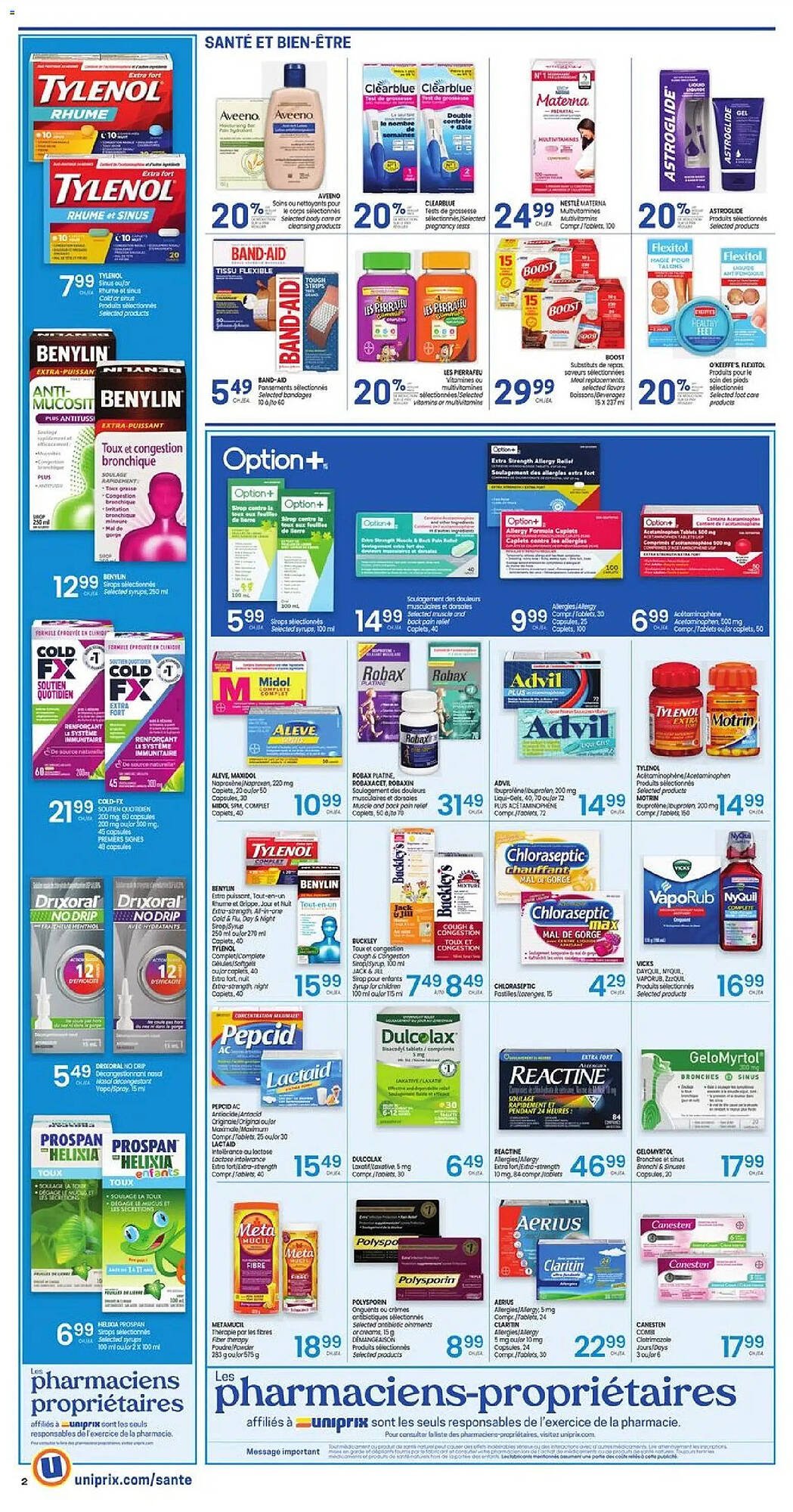 Uniprix flyer (2026-01-01 - 2026-01-08) | 3