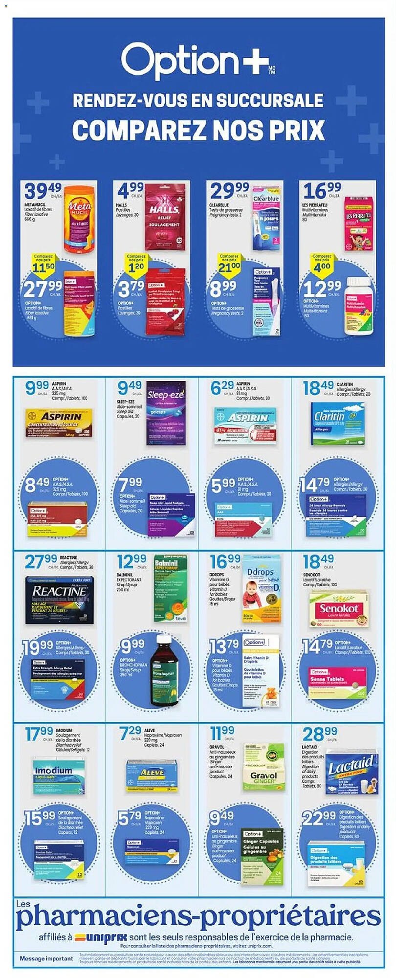 Uniprix flyer (2026-01-01 - 2026-01-08) | 7