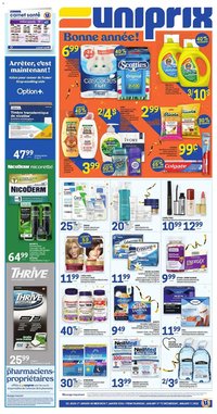 Uniprix flyer