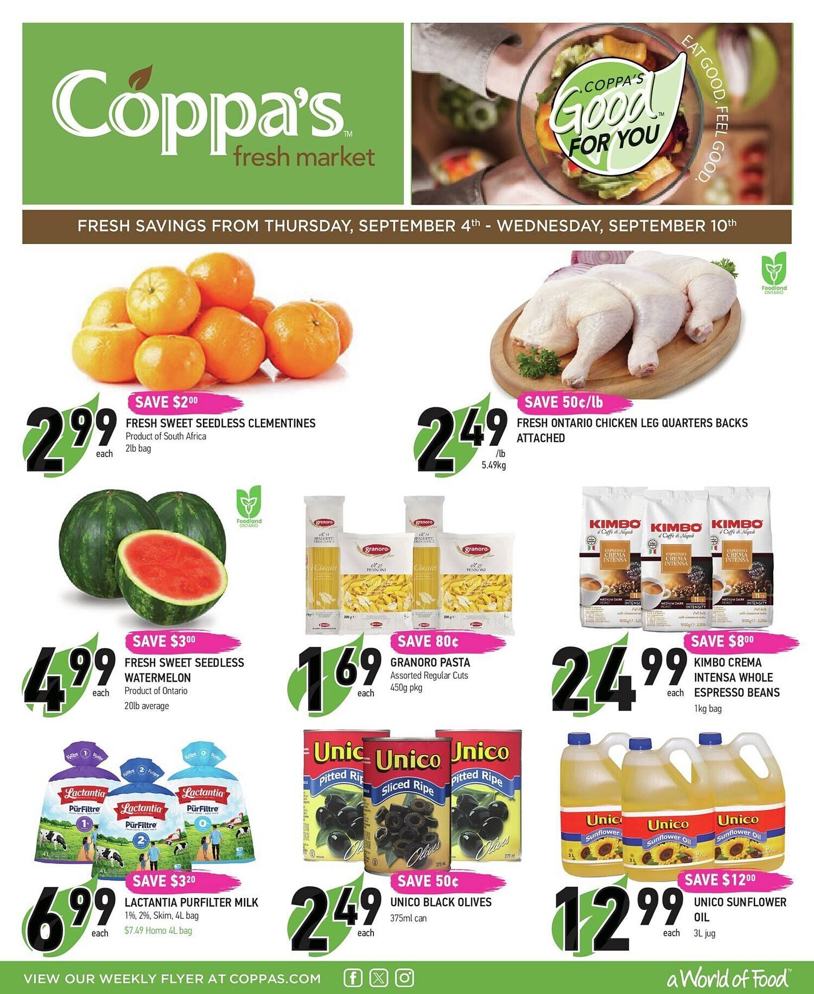 Coppa&#039;s Fresh Market flyer (2025-09-04 - 2025-09-08) | 1