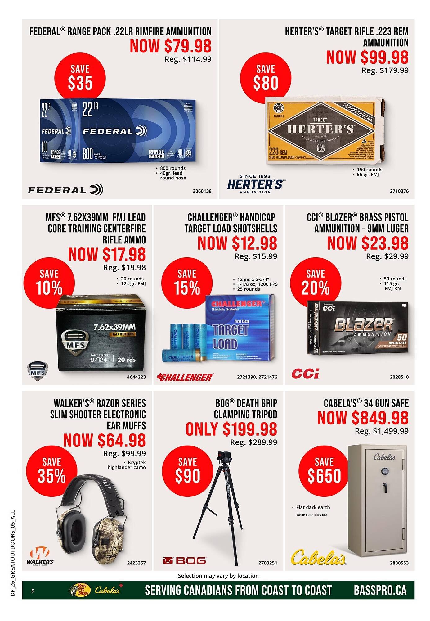 Cabela's flyer (2026-03-12 - 2026-03-25) | 5