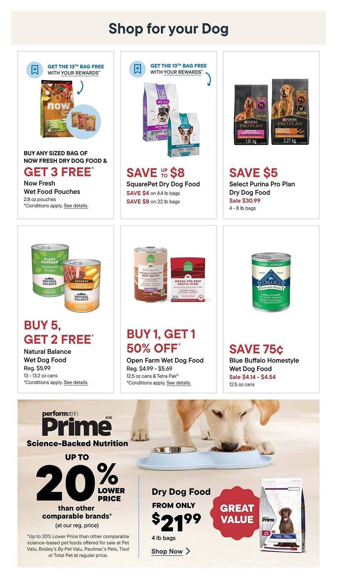 Petvalu flyer