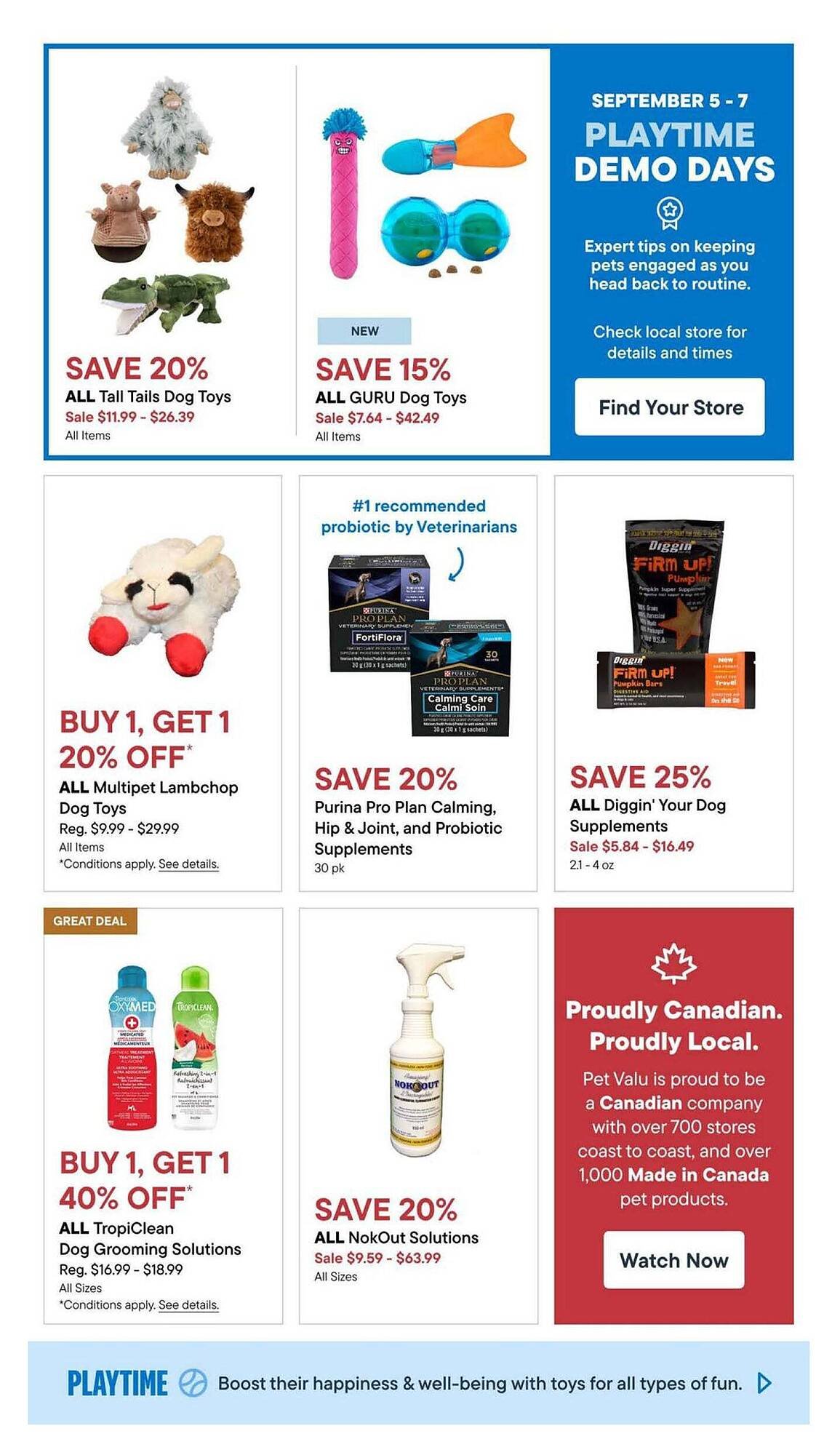 Petvalu flyer