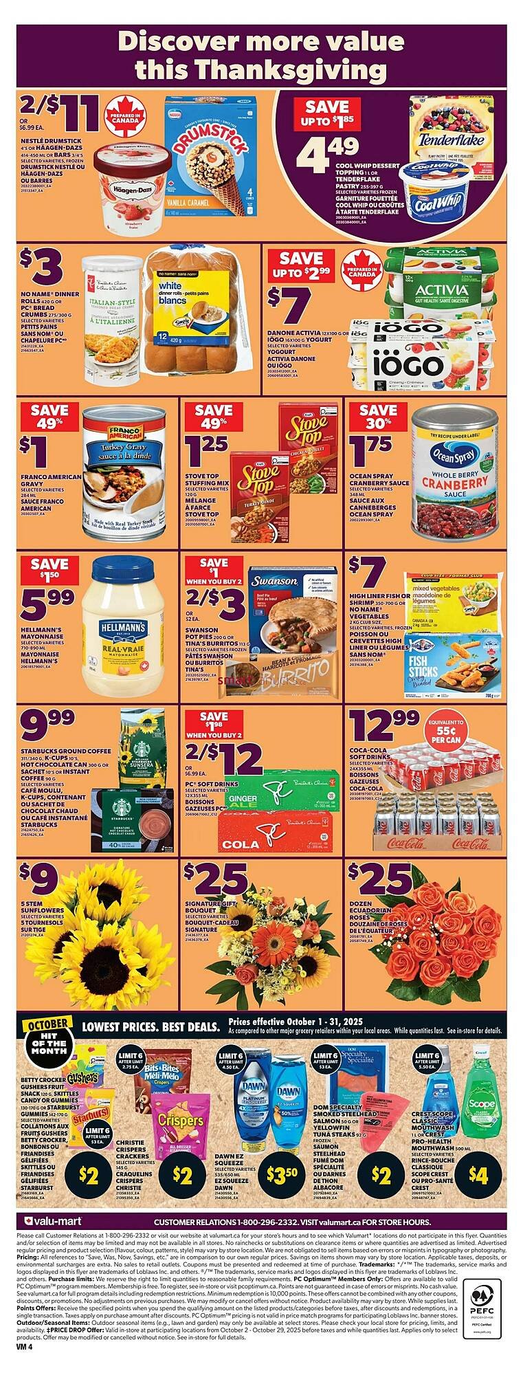 Valu-mart flyer