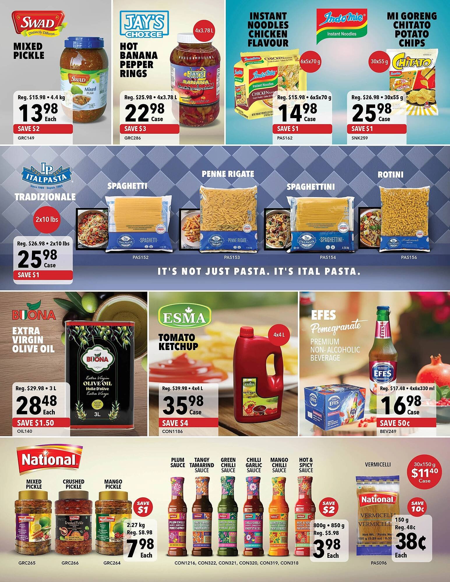 A1 Cash And Carry flyer