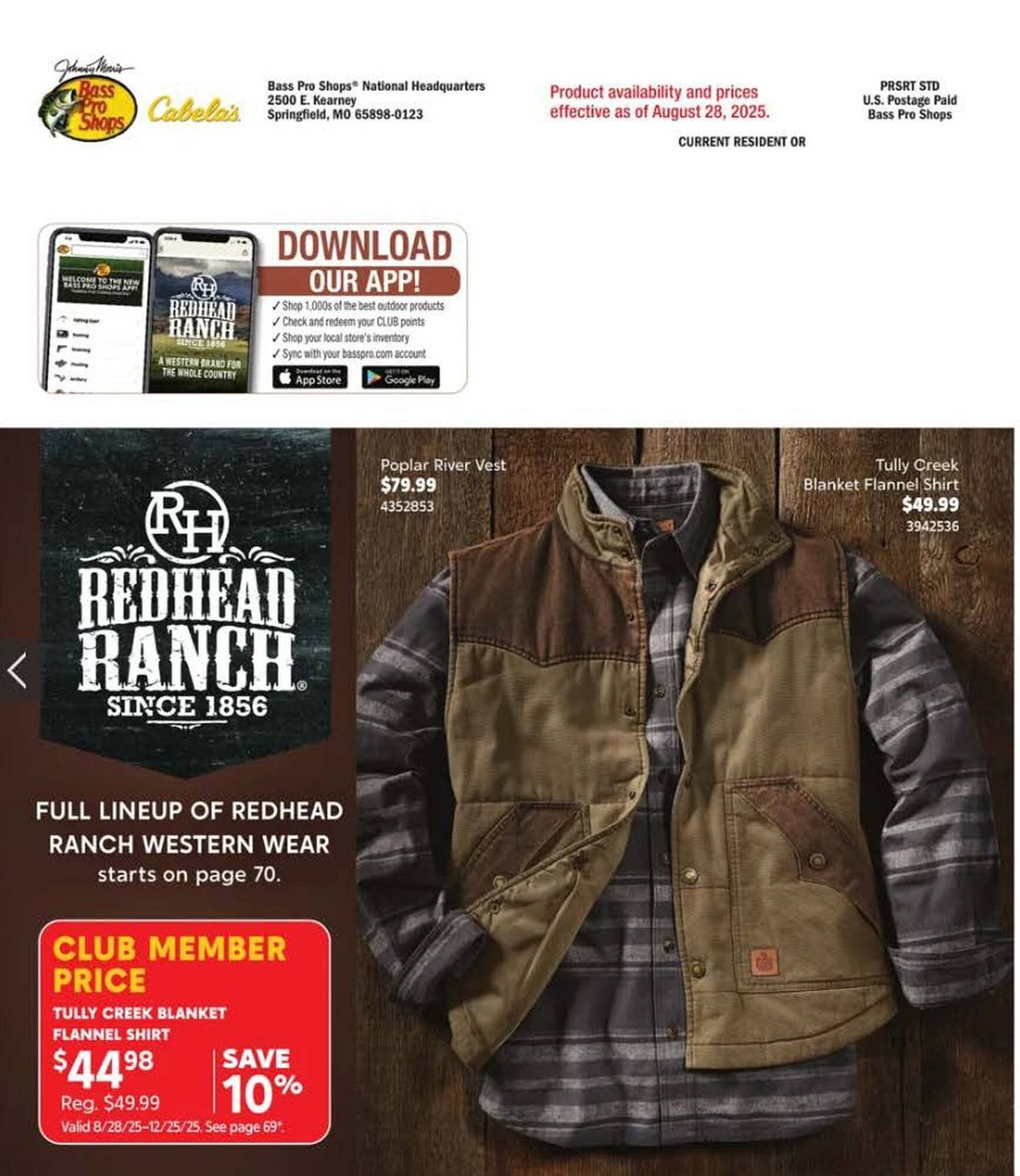 Bass Pro flyer