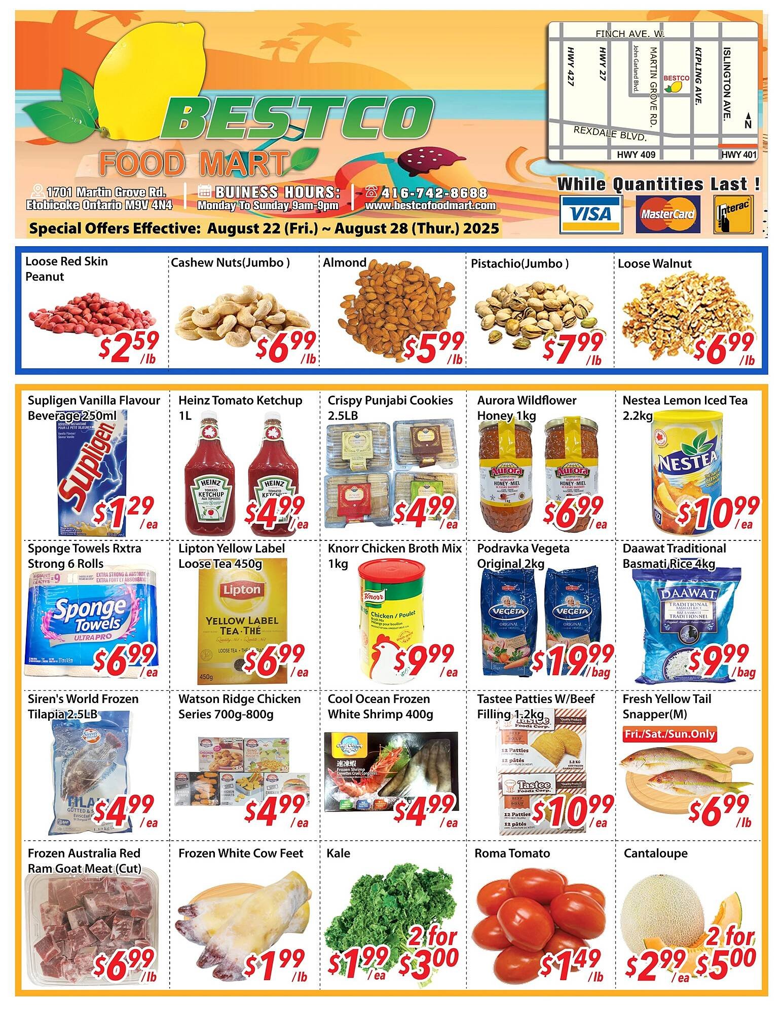 Bestco Food Mart flyer (2025-08-22 - 2025-08-28) | 1