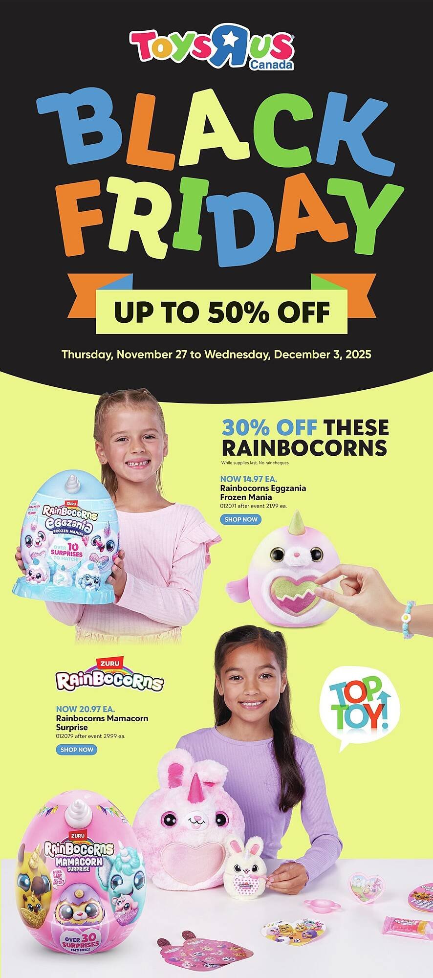 Toys R us flyer (2025-11-27 - 2025-12-18) | 1