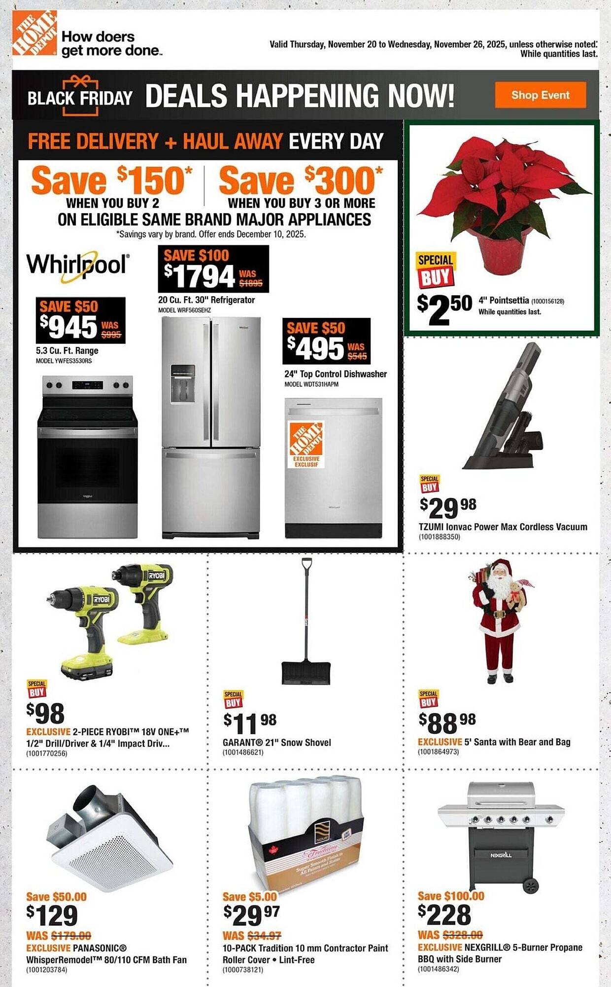 Home Depot flyer (2025-11-20 - 2025-11-27) | 1