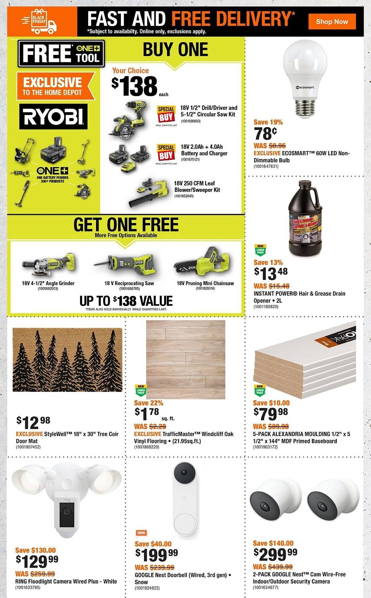 Home Depot flyer (2025-11-20 - 2025-11-27) | 2
