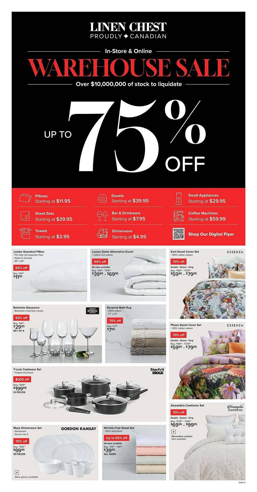Linen Chest flyer (2025-09-25 - 2025-10-02) | 1