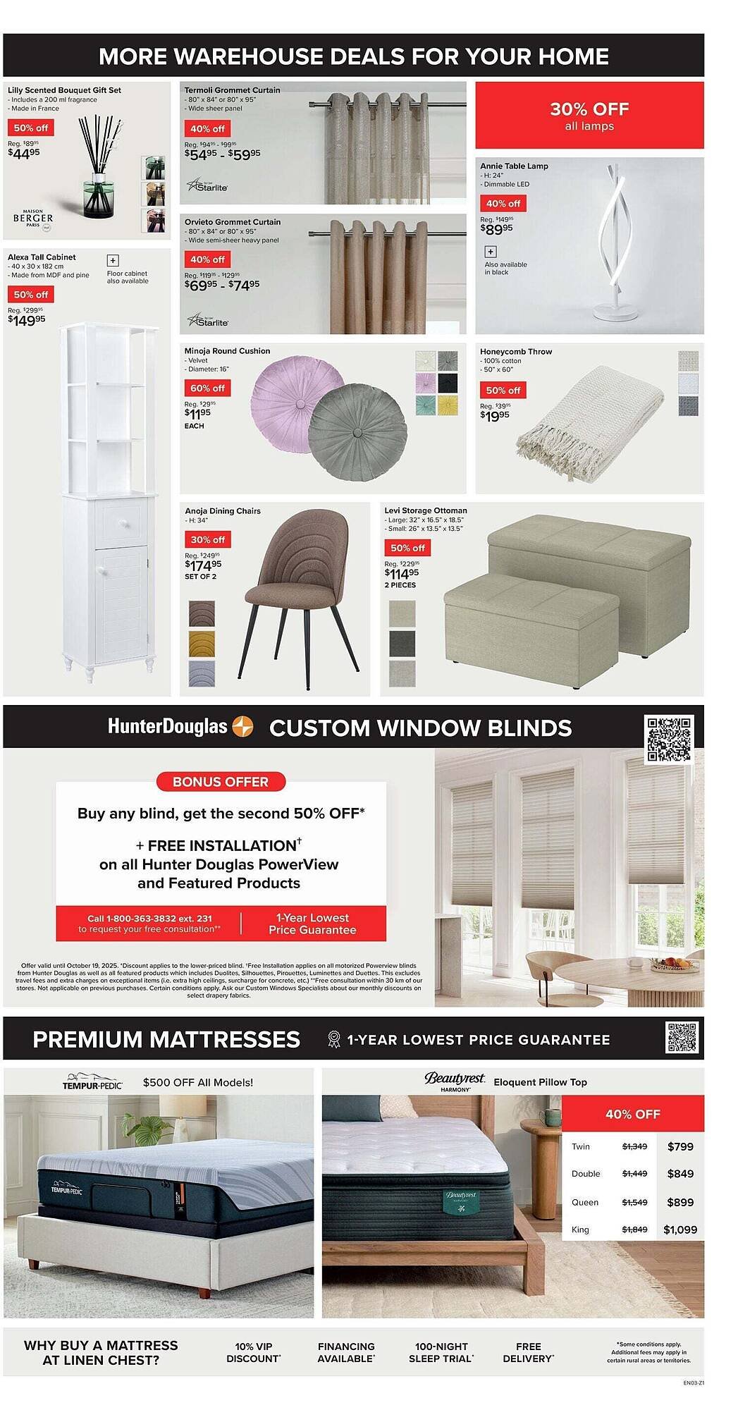 Linen Chest flyer